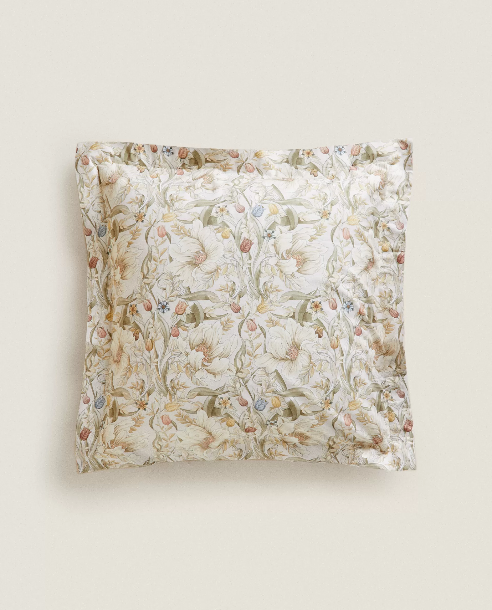 floral_print_pillowcase_3-15.webp ZARA Home Floral Print Pillowcase Oyster White New