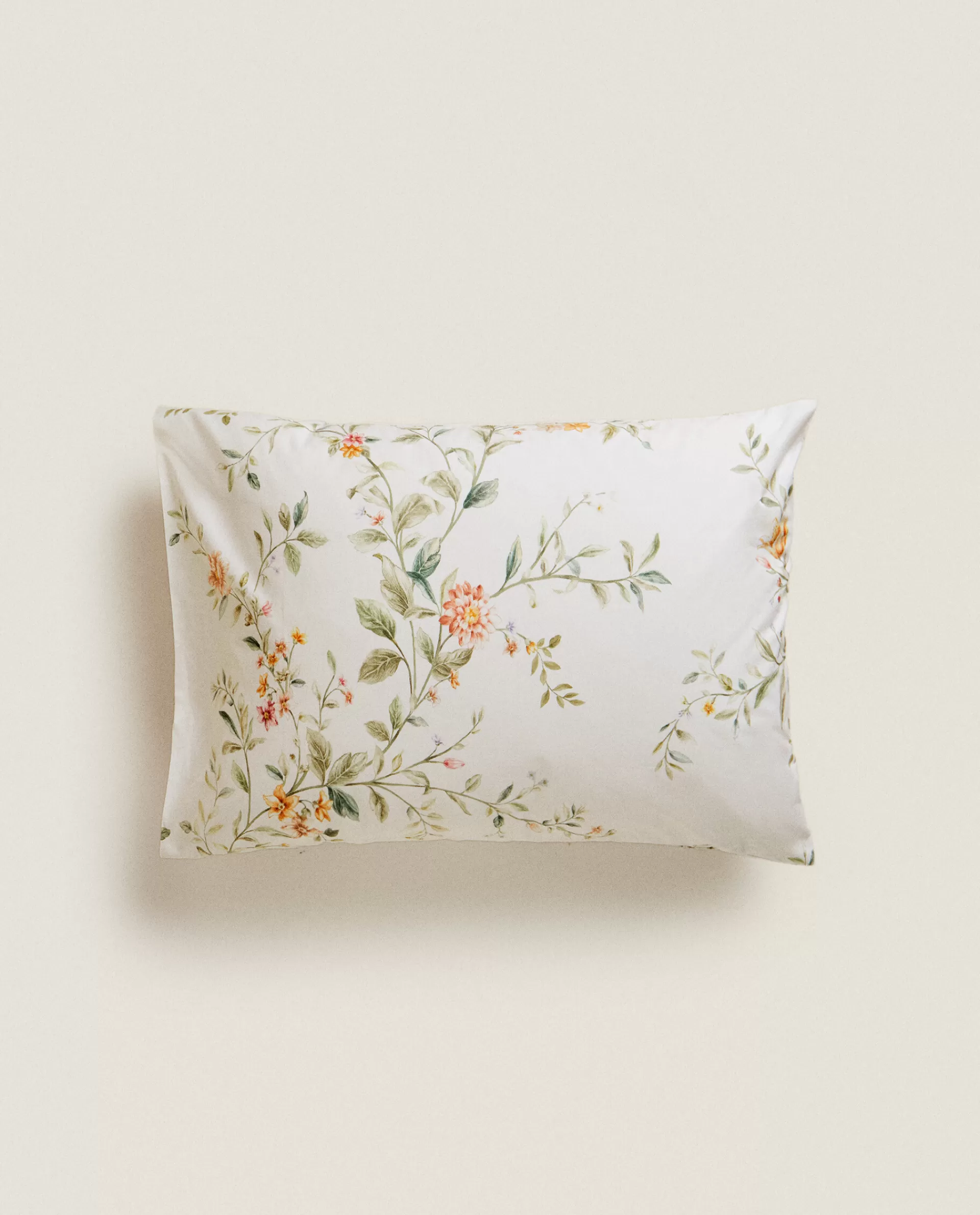 floral_print_pillowcase_4-21.webp ZARA Home Floral Print Pillowcase Oyster White Best Sale