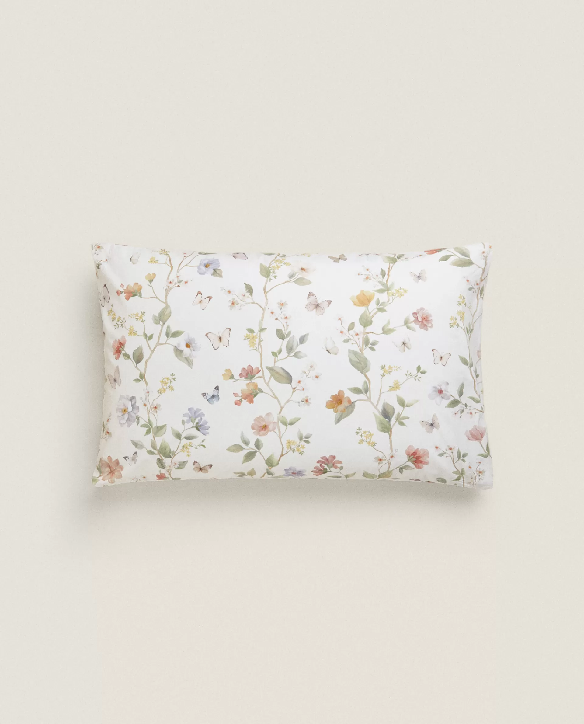 flower_and_butterfly_print_pillowcase_4-1.webp ZARA Home Flower And Butterfly Print Pillowcase Oyster White Clearance