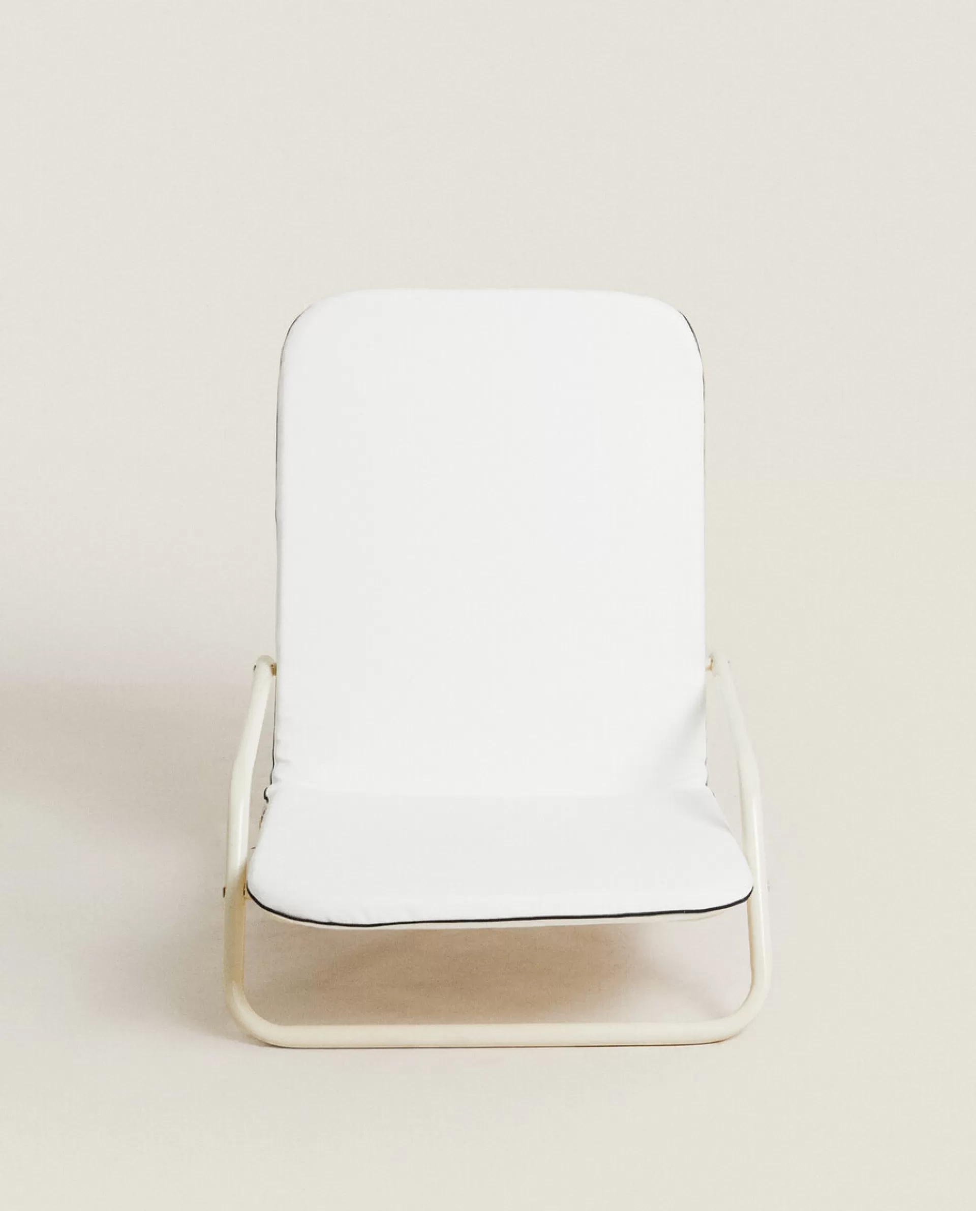 ZARA Home Folding Beach Stool Cream Discount