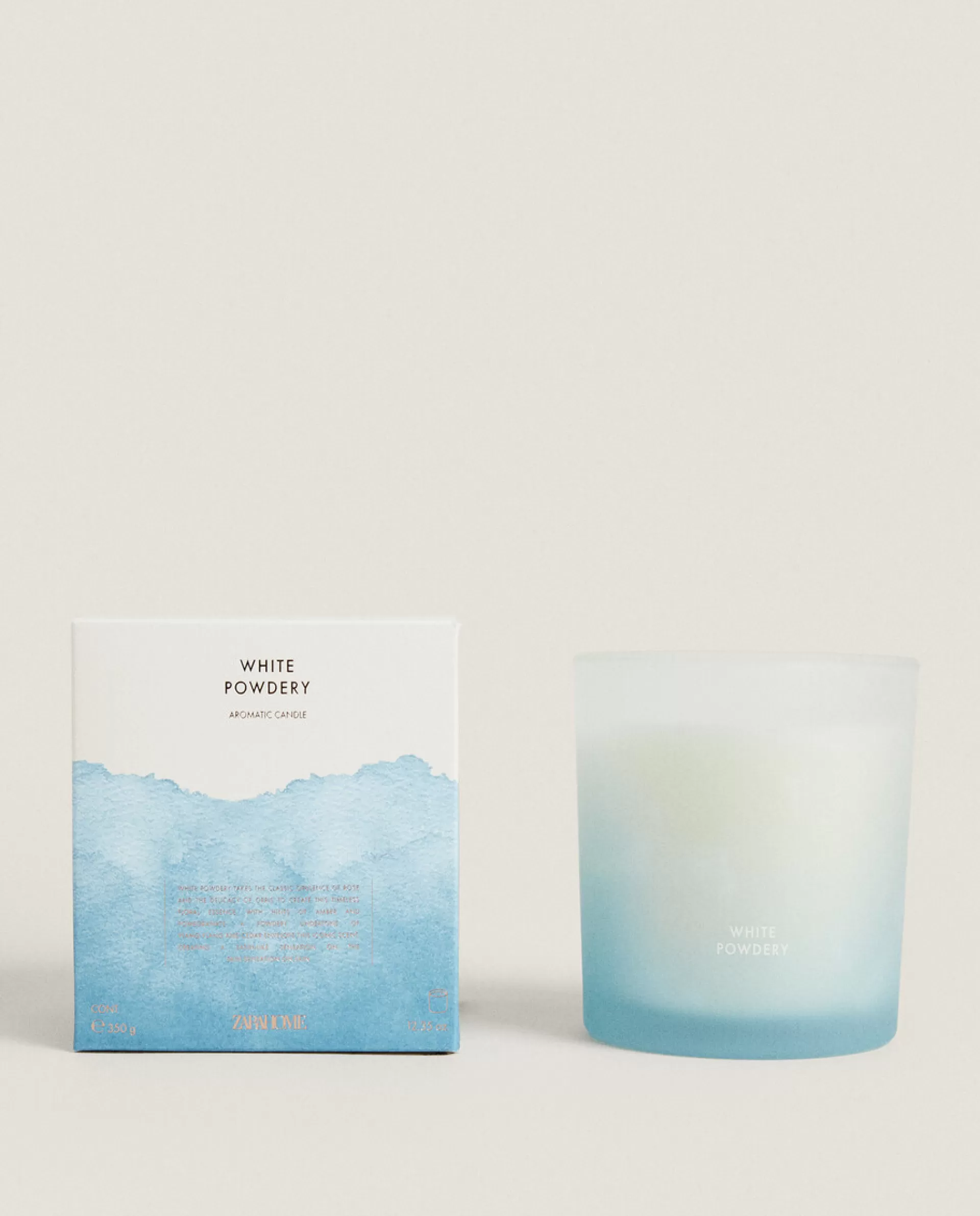 ZARA Home (350 G) White Powdery Scented Candle 4-001 Store
