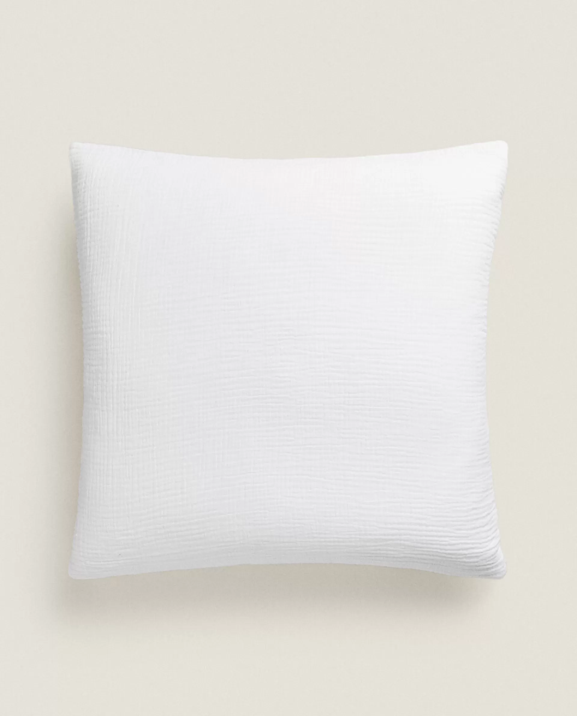 ZARA Home Gauze Pillowcase White Online