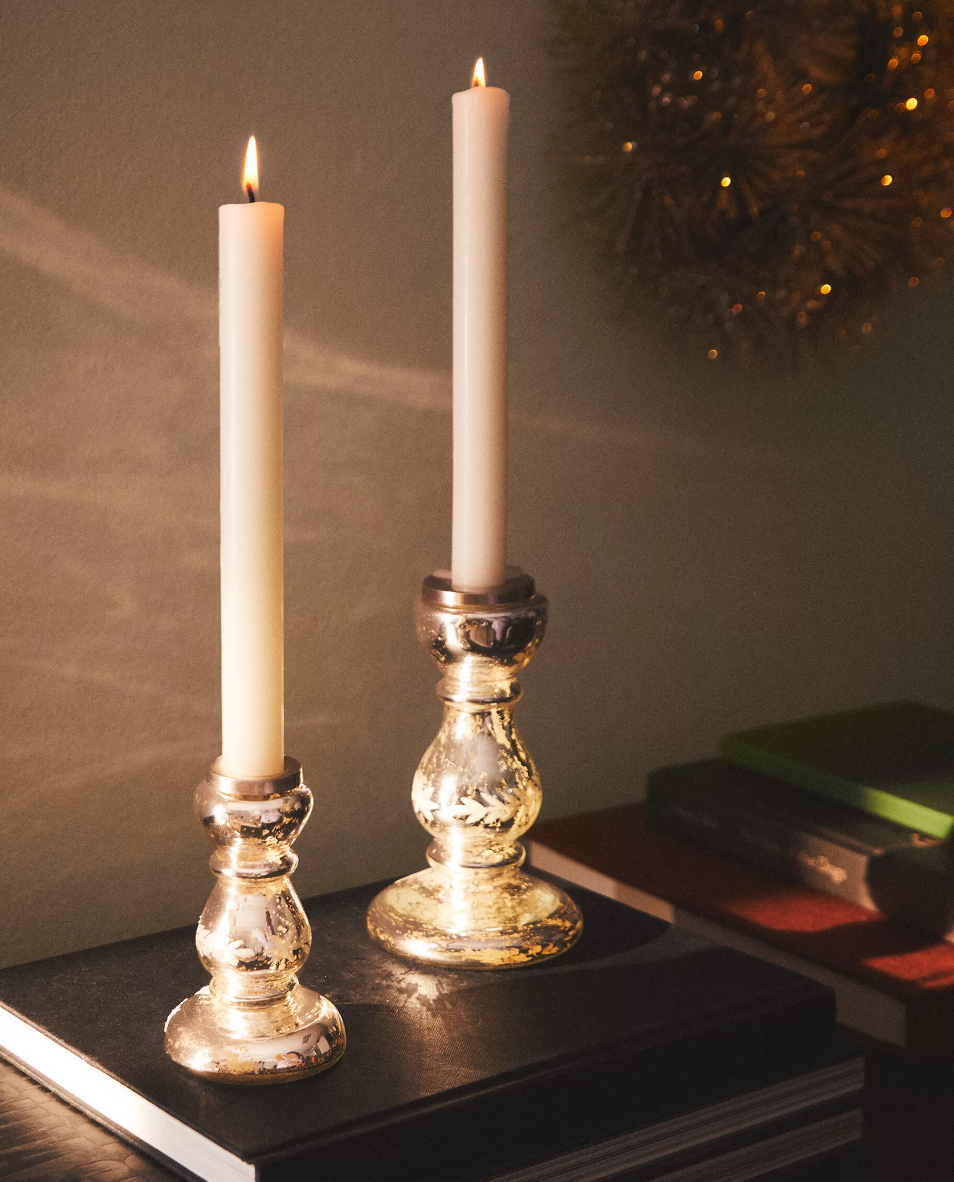 geometric_glass_candlestick_2-2.webp ZARA Home Geometric Glass Candlestick Silver Hot