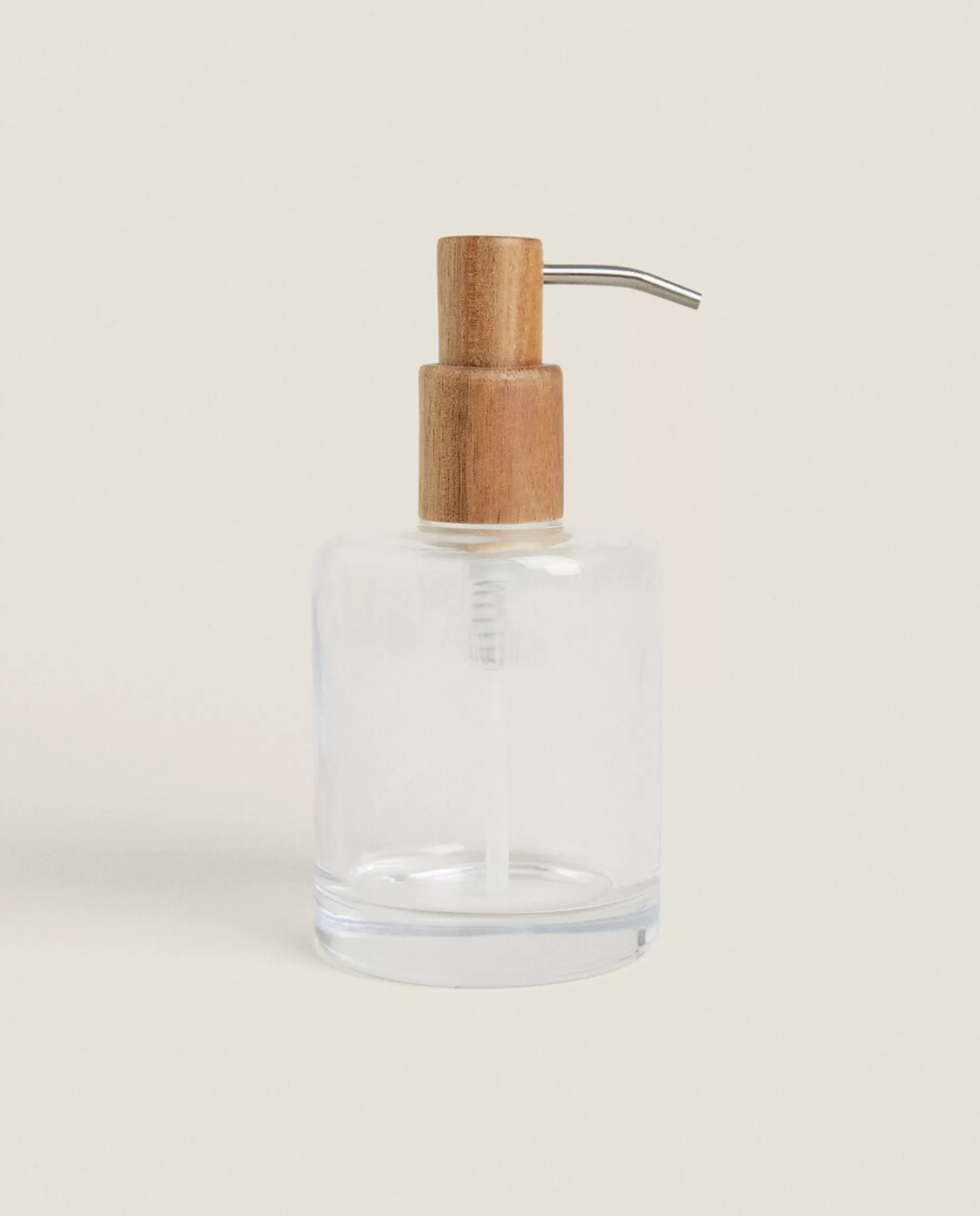 ZARA Home Glass And Wood Dispenser Transparent Flash Sale