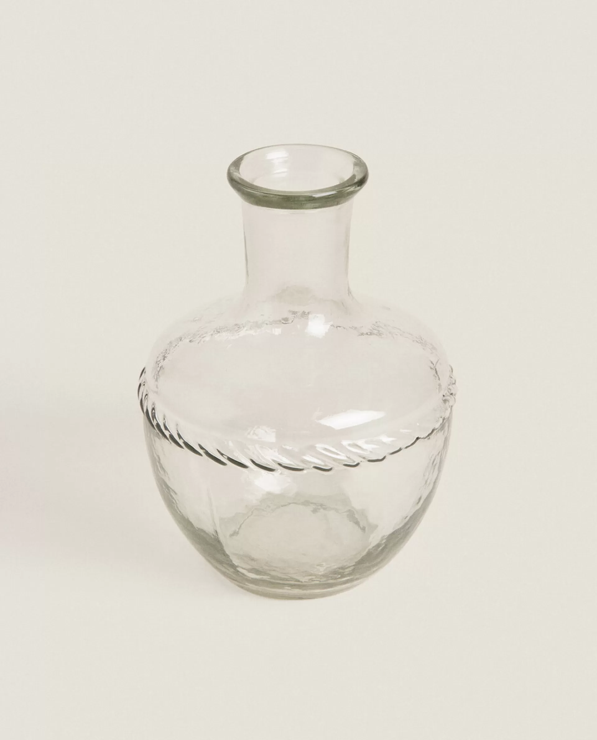 ZARA Home Glass Bottle Vase Transparent Cheap