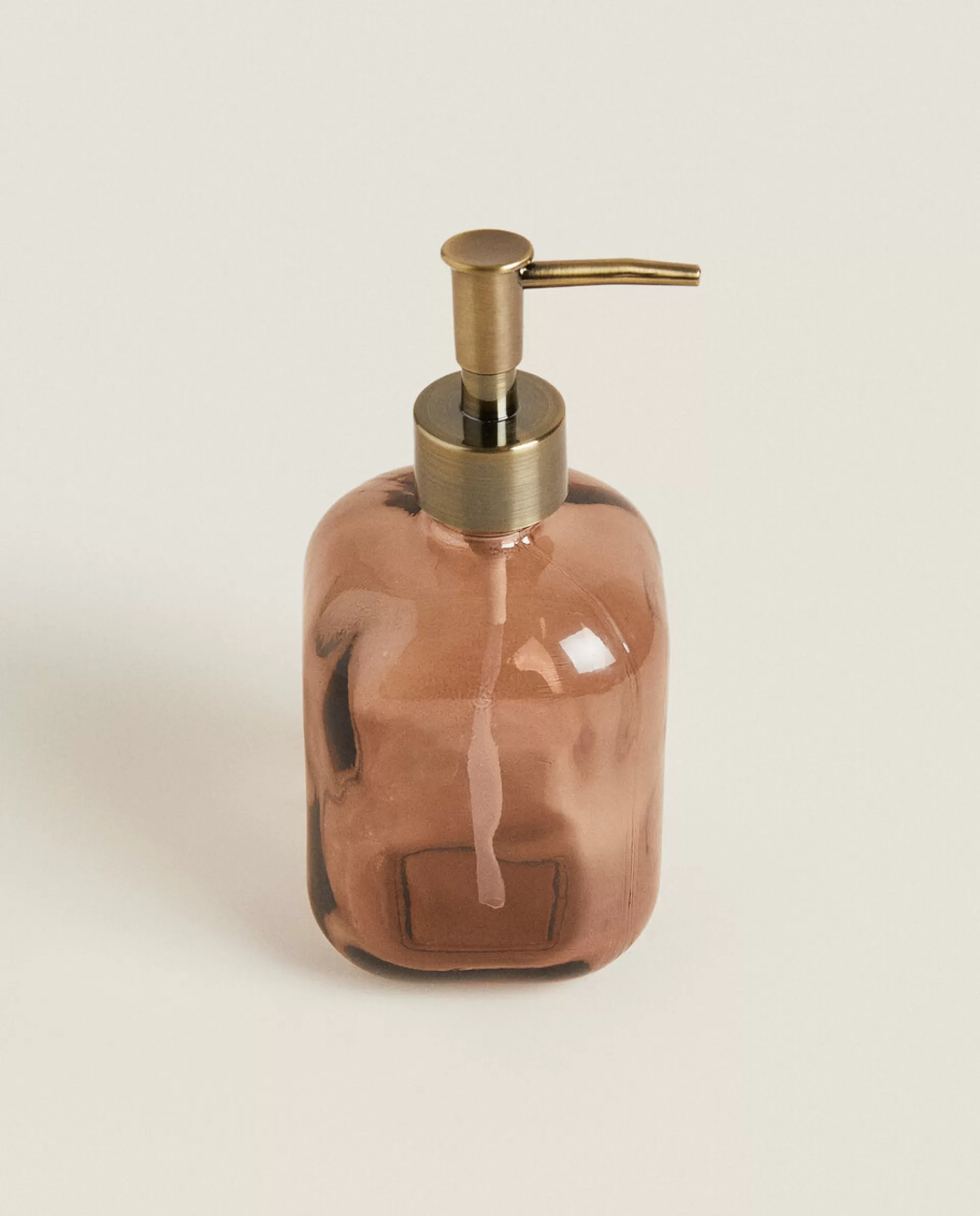 ZARA Home Glass Dispenser Caramel Fashion