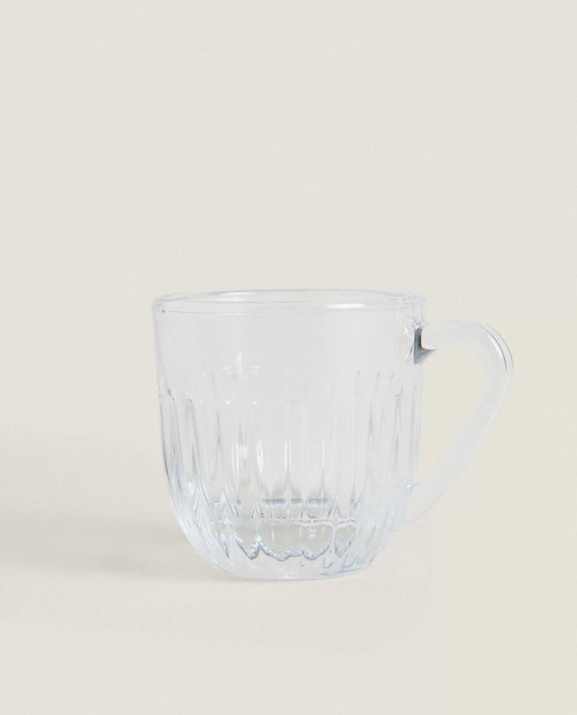 ZARA Home Glass Mug Transparent Best