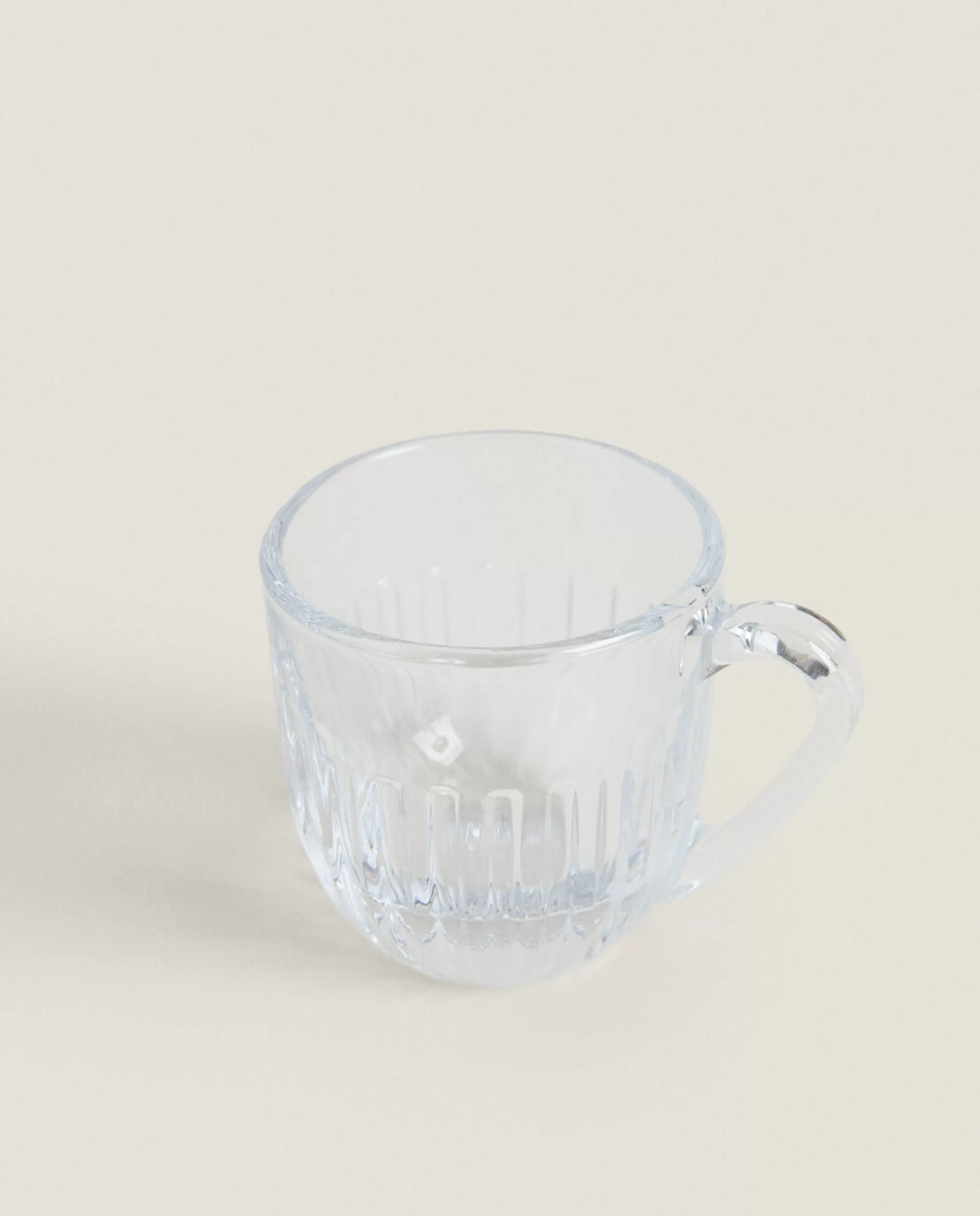 ZARA Home Glass Mug Transparent Best