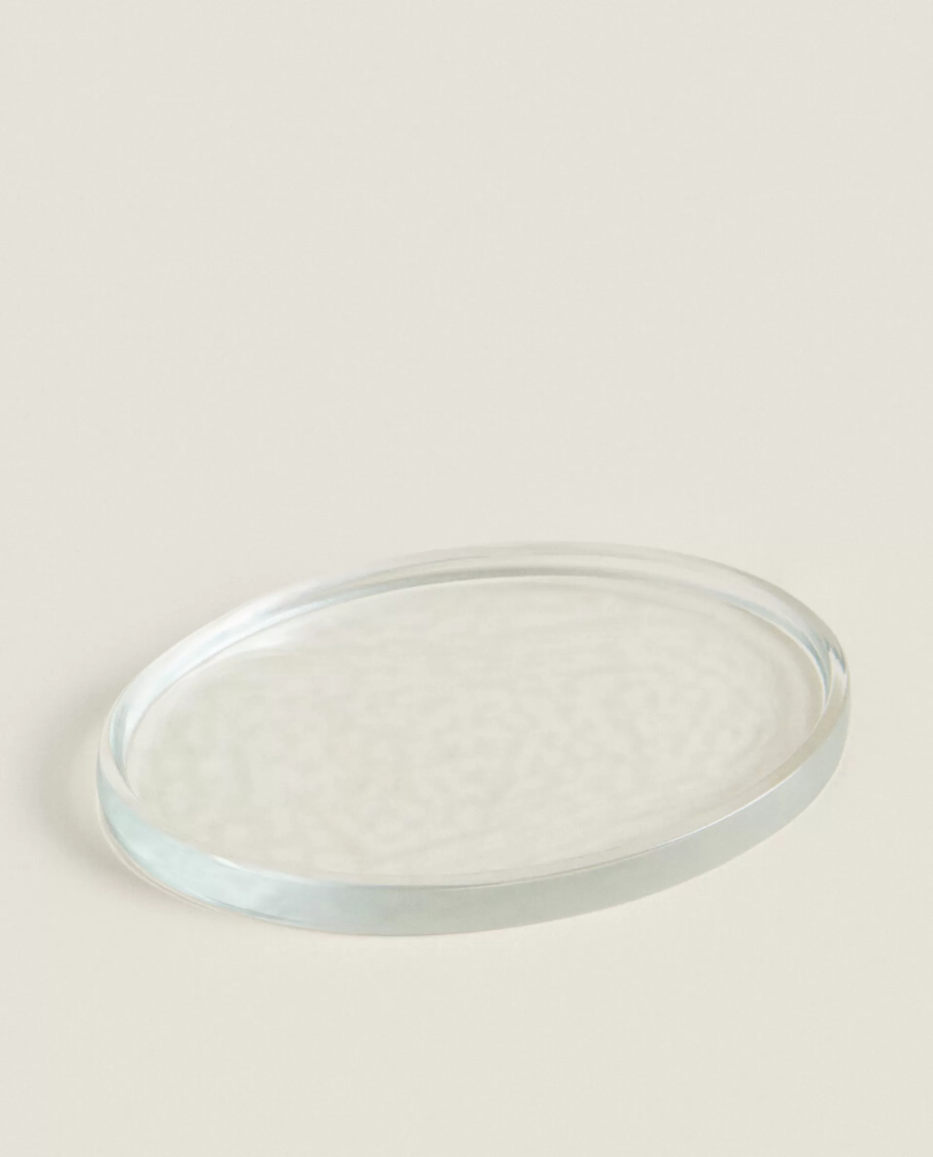 ZARA Home Glass Soap Dish Transparent Cheap