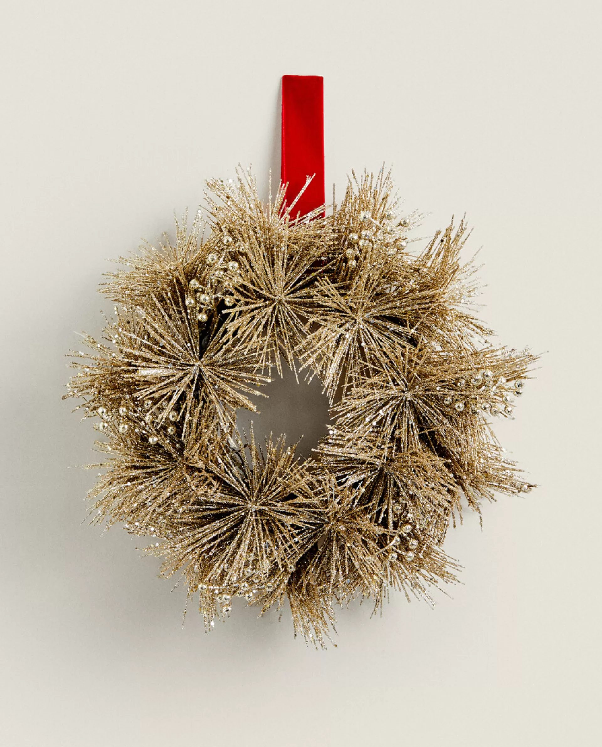 ZARA Home Glittery Christmas Crown Decoration Golden Outlet