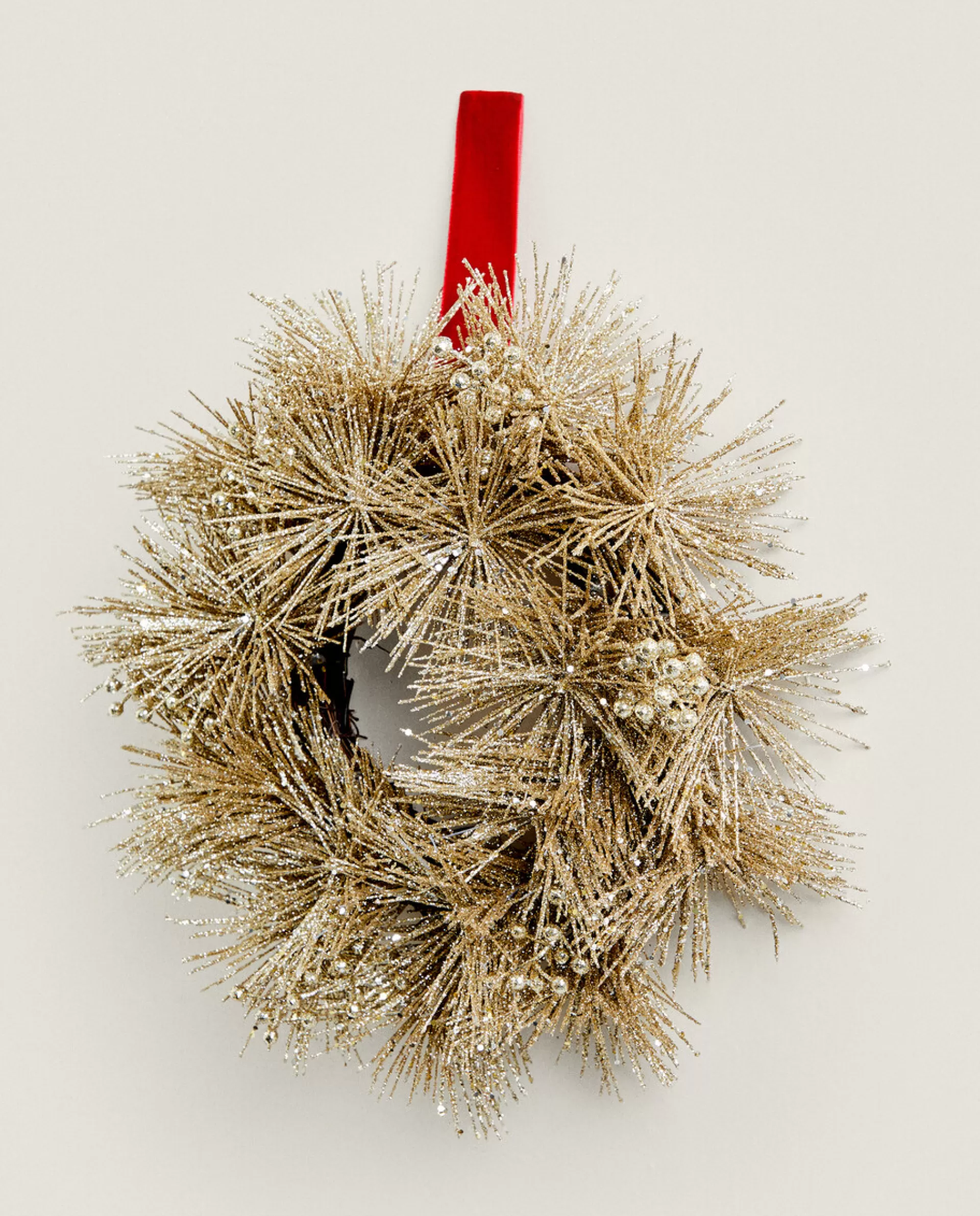 ZARA Home Glittery Christmas Crown Decoration Golden Outlet