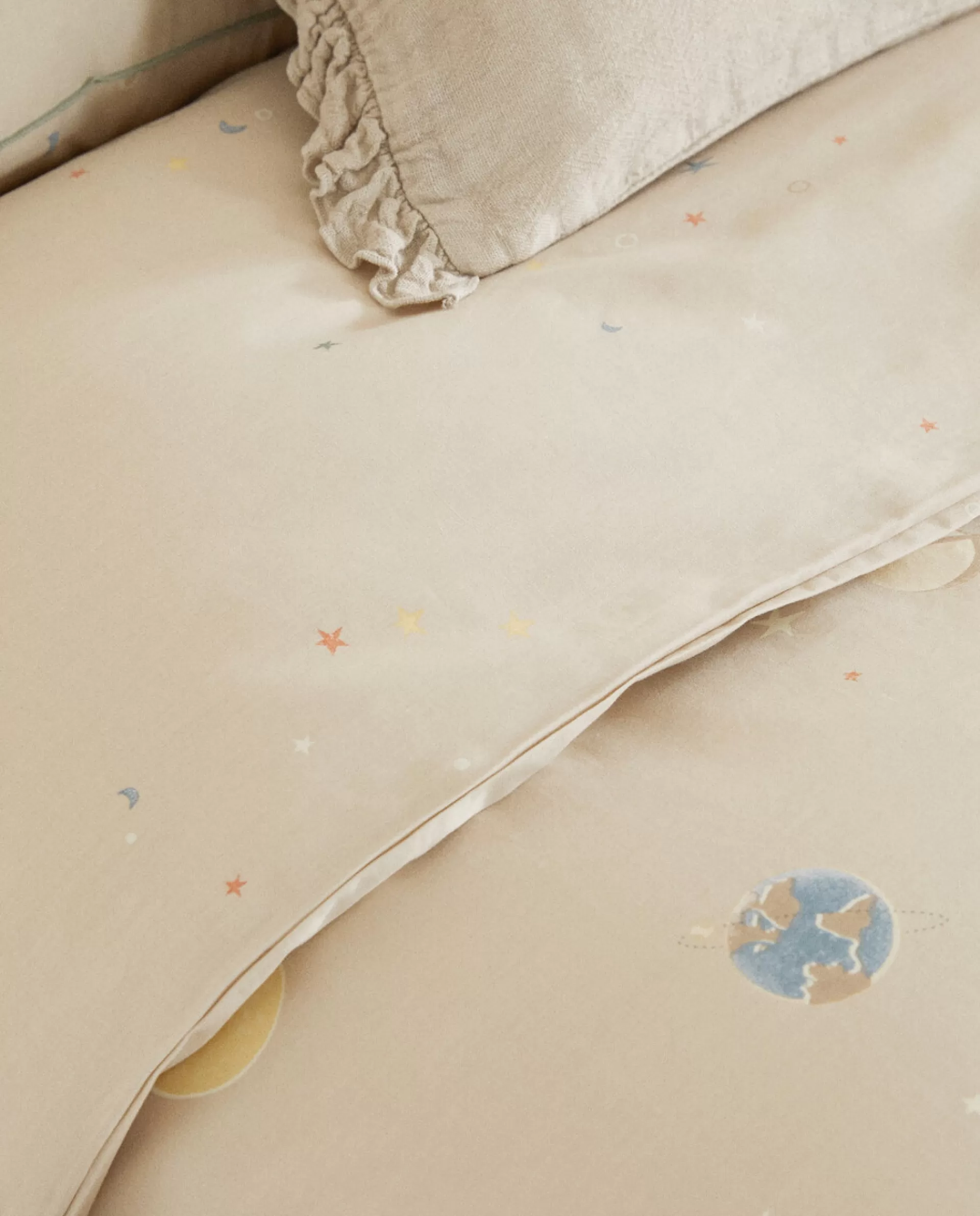 ZARA Home Glow-In-The-Dark Constellation Duvet Cover Multicolored Fashion