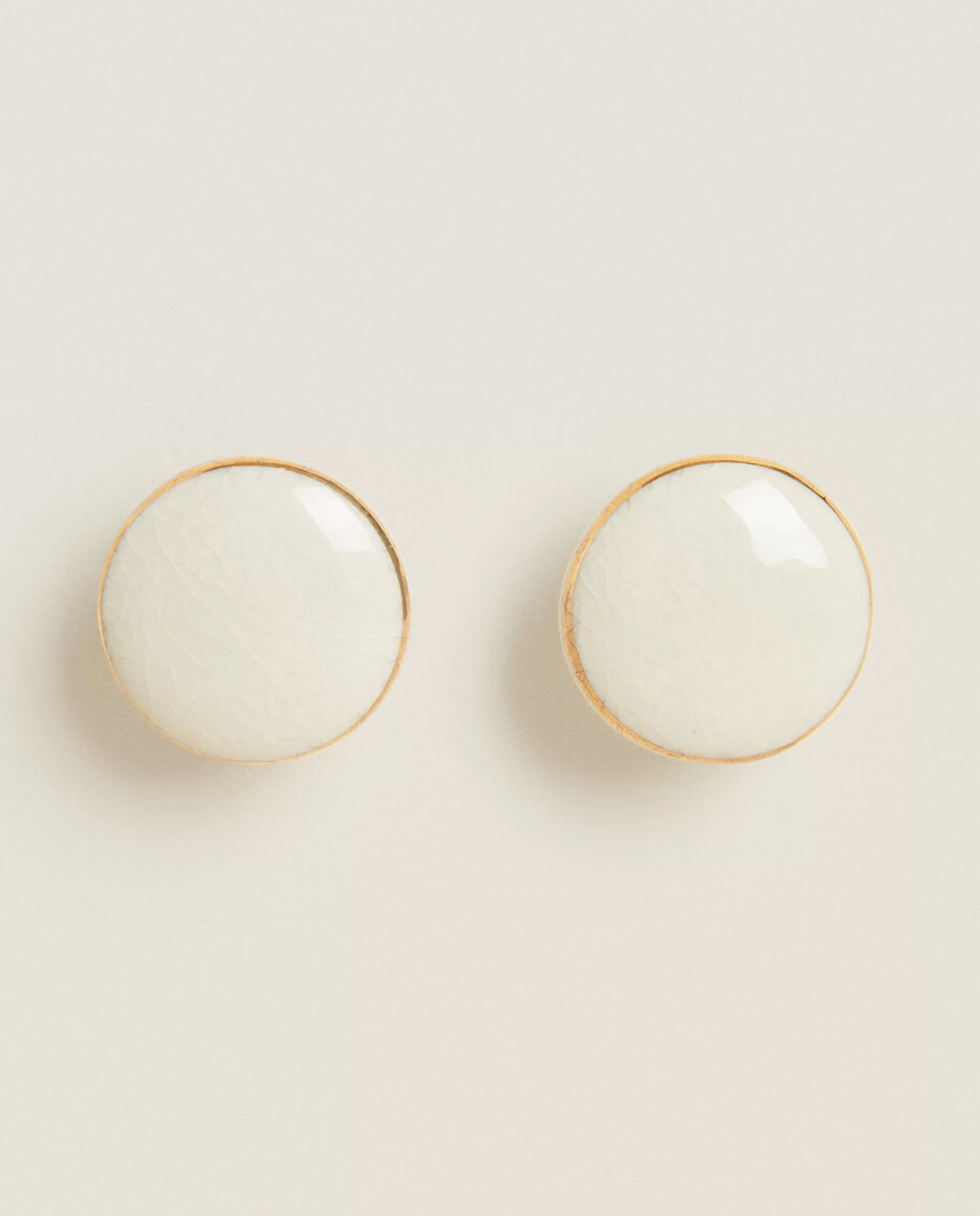ZARA Home Gold And Door Knob (Pack Of 2) White Online