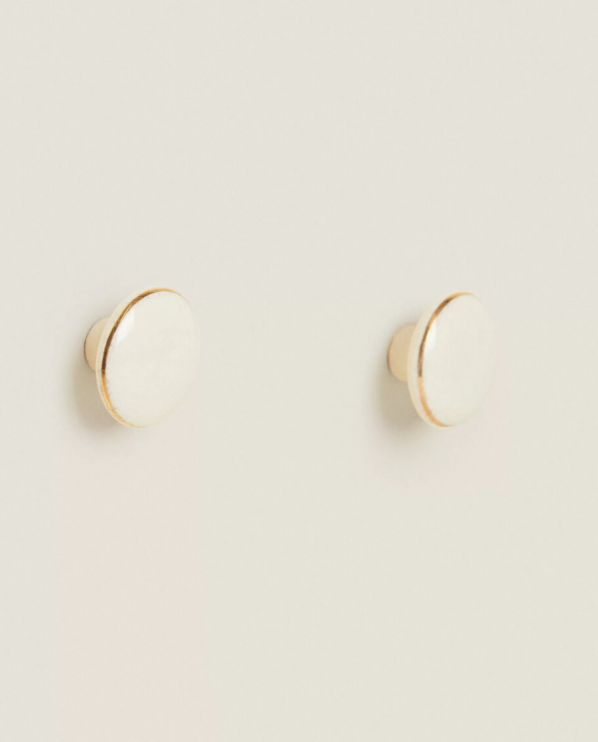 ZARA Home Gold And Door Knob (Pack Of 2) White Online