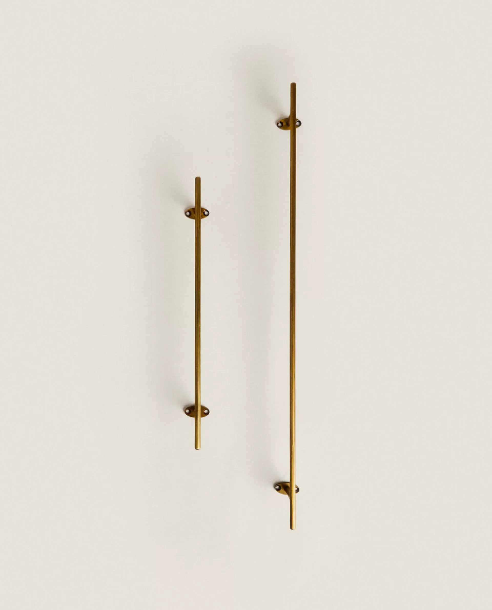 ZARA Home Gold Color Steel Towel Rack Golden Clearance
