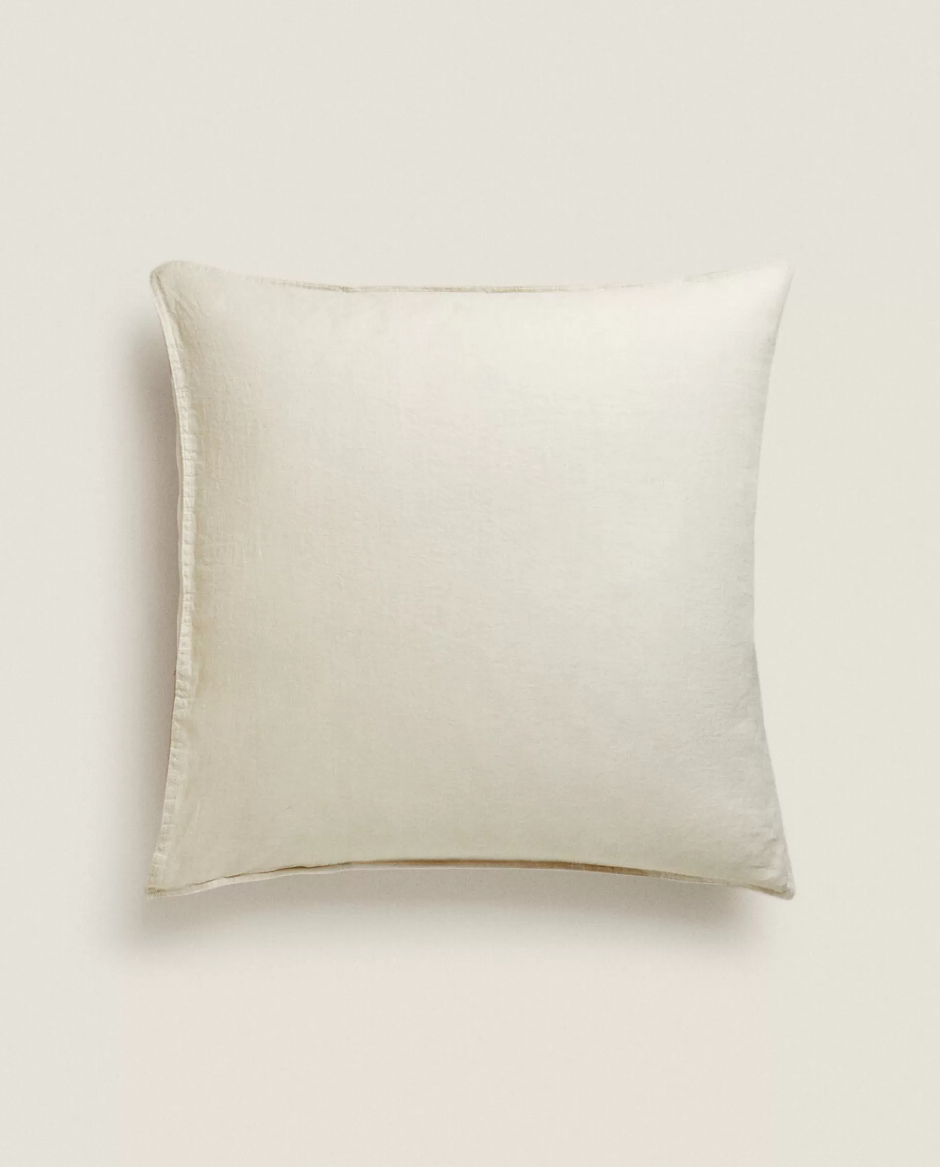 ZARA Home (140 Gsm) Washed Linen Pillowcase Sand Sale
