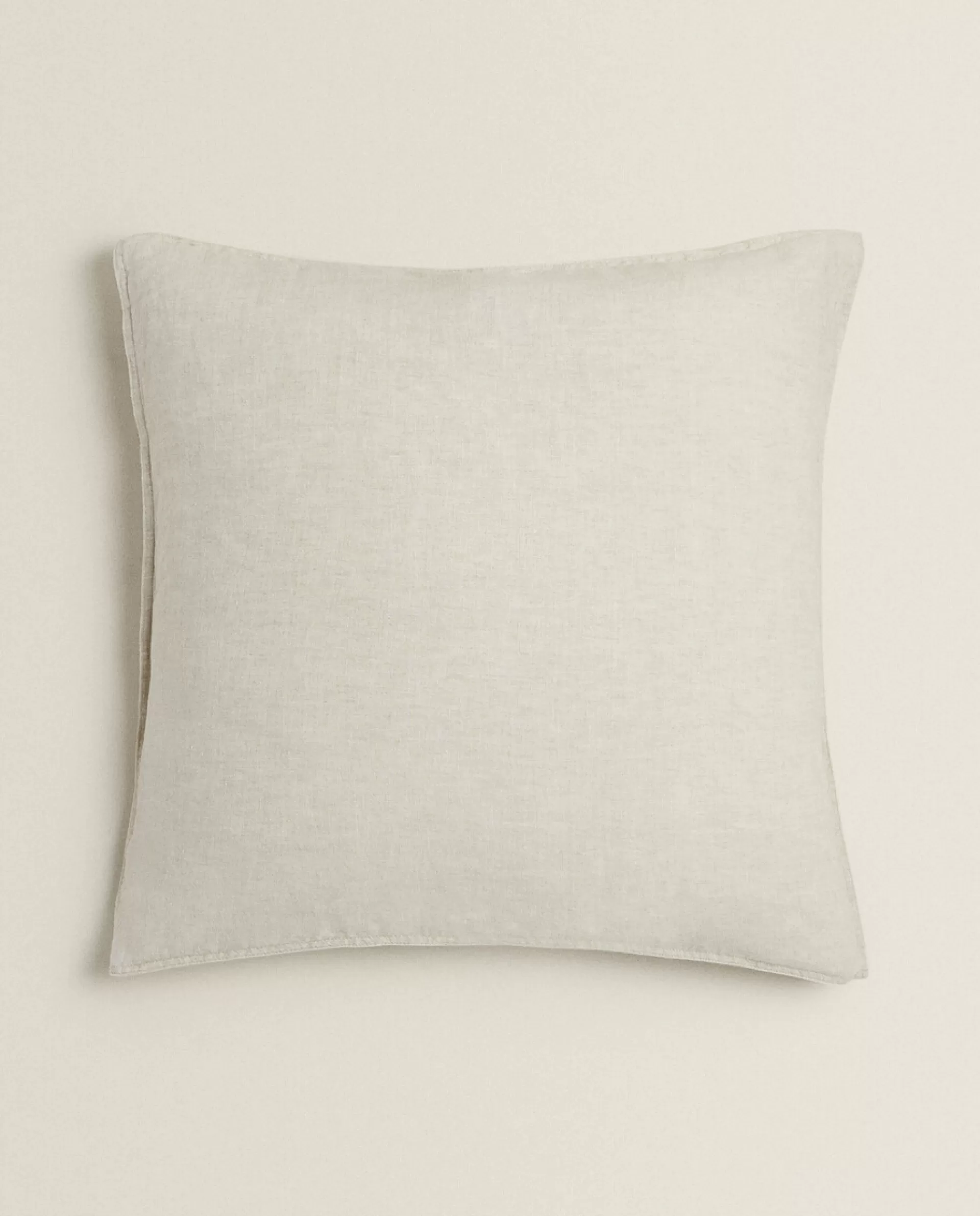 ZARA Home (160 Gsm) Washed Linen Pillowcase Natural Colour Shop