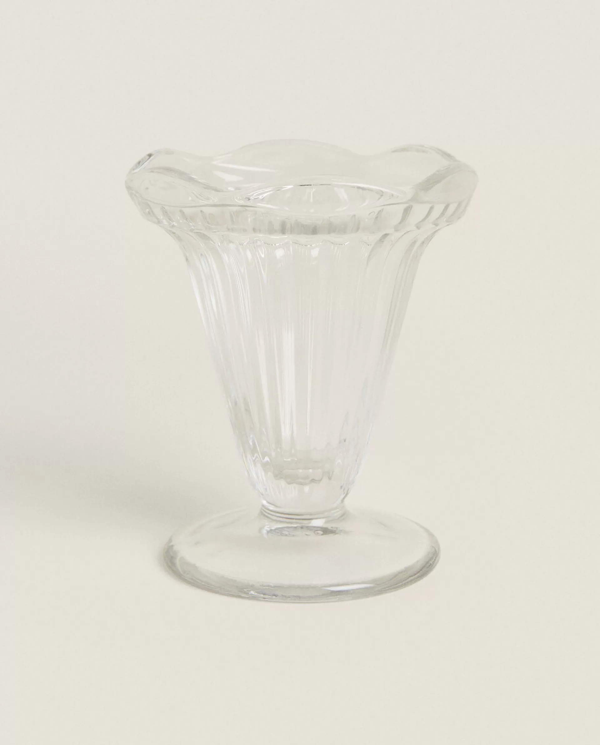 ZARA Home Ice-Cream Cup With Lines Transparent Online
