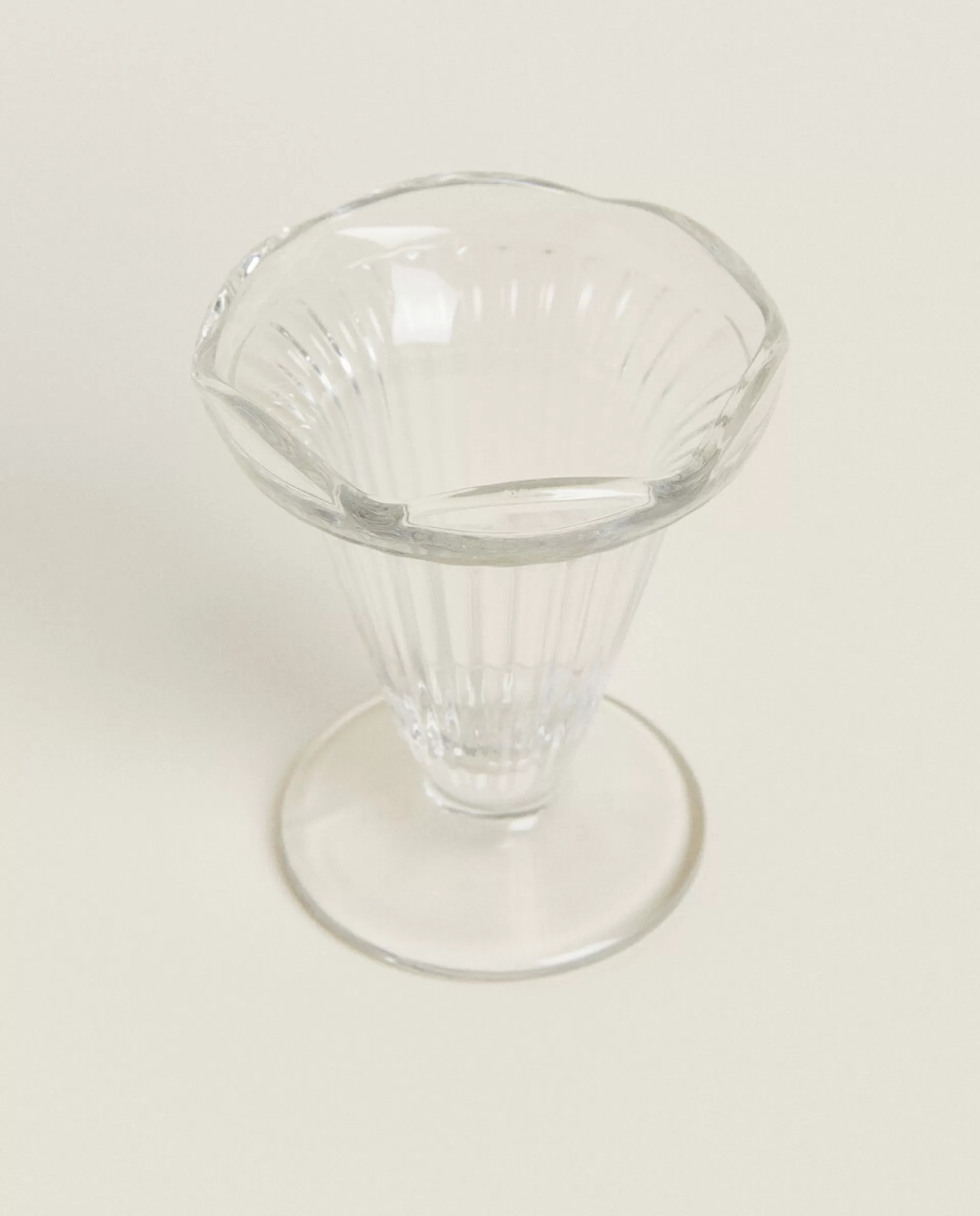 ZARA Home Ice-Cream Cup With Lines Transparent Online
