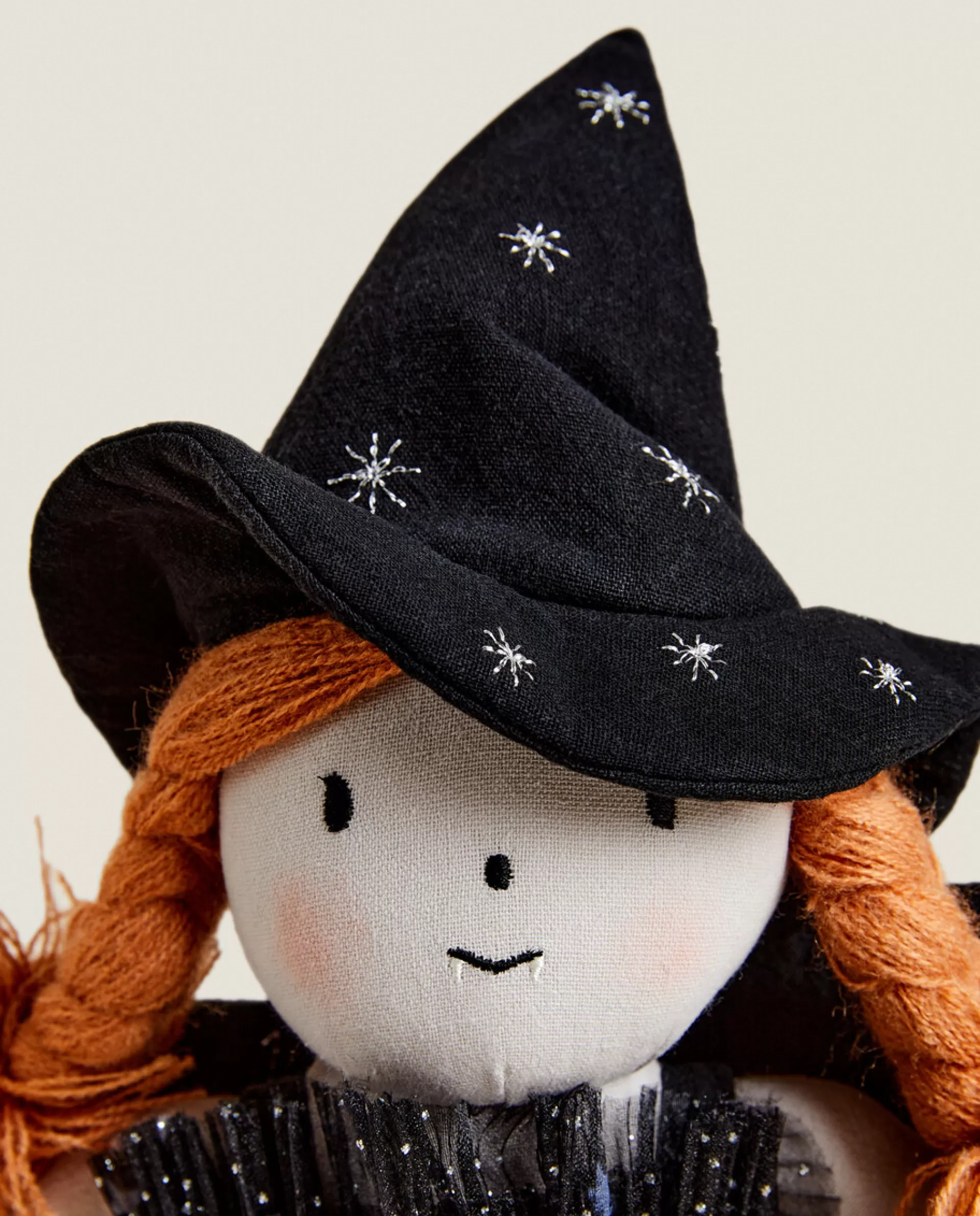ZARA Home Kids' Halloween Witch Plush Toy Multicolored Sale