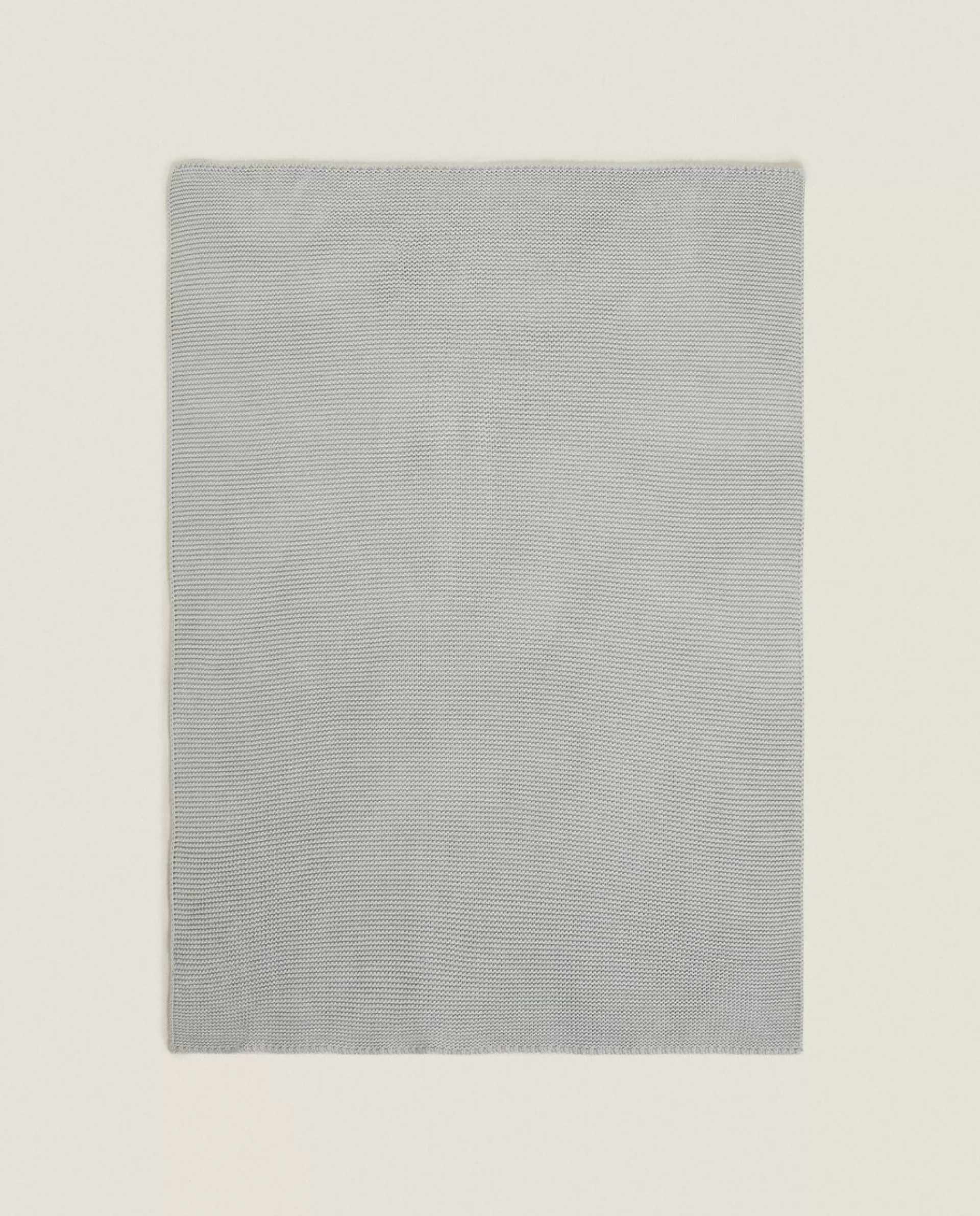 ZARA Home Knit Baby Blanket Grey Store