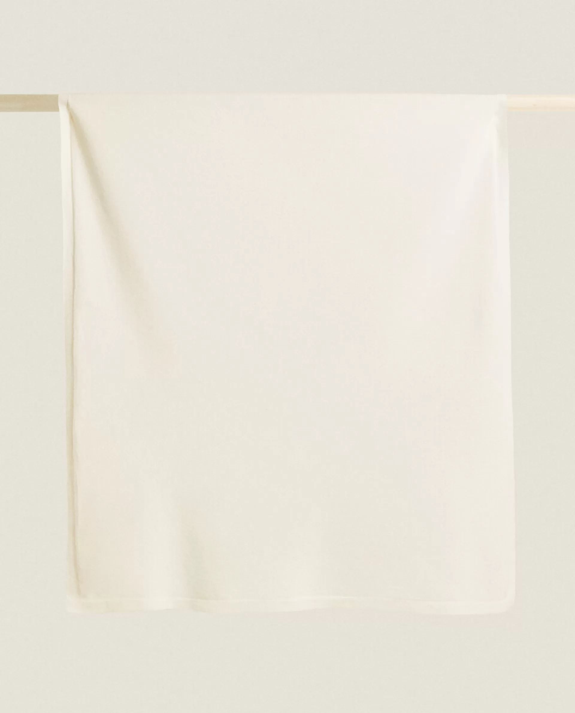 ZARA Home Knit Baby Blanket Oyster White Flash Sale