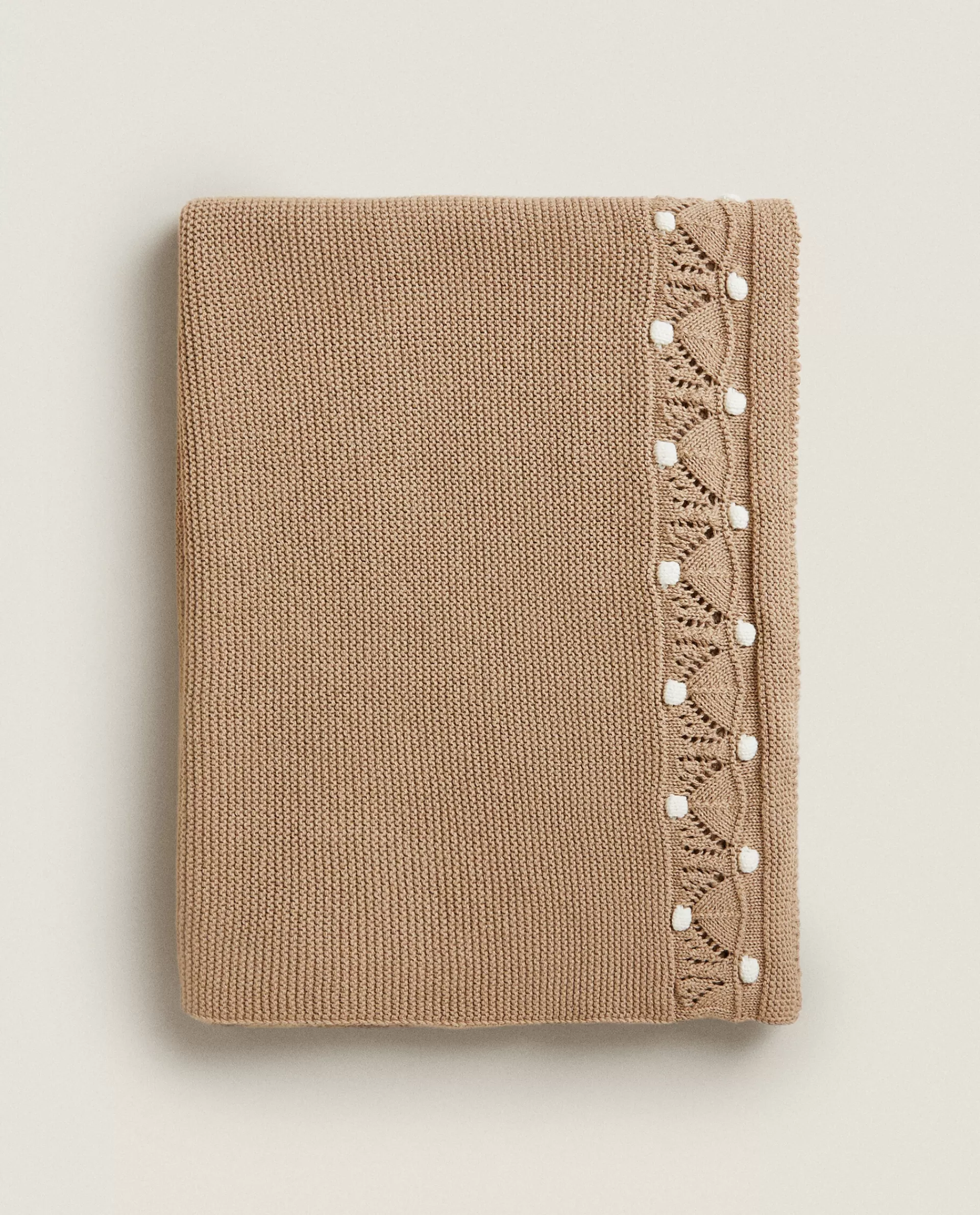 knit_blanket_with_border_3-1.webp ZARA Home Knit Blanket With Border Brown Flash Sale