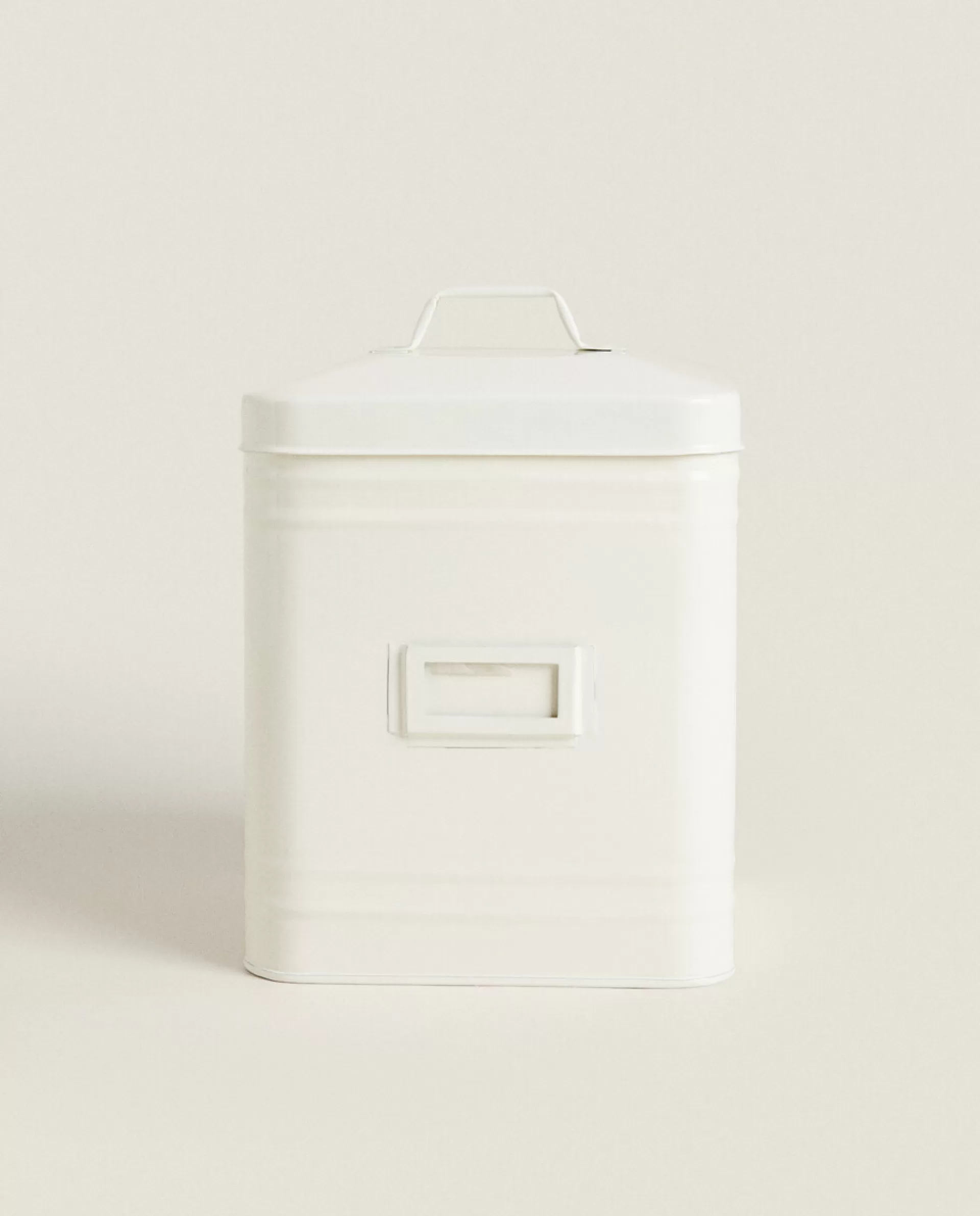 ZARA Home Laundry Tab Container Cream Sale
