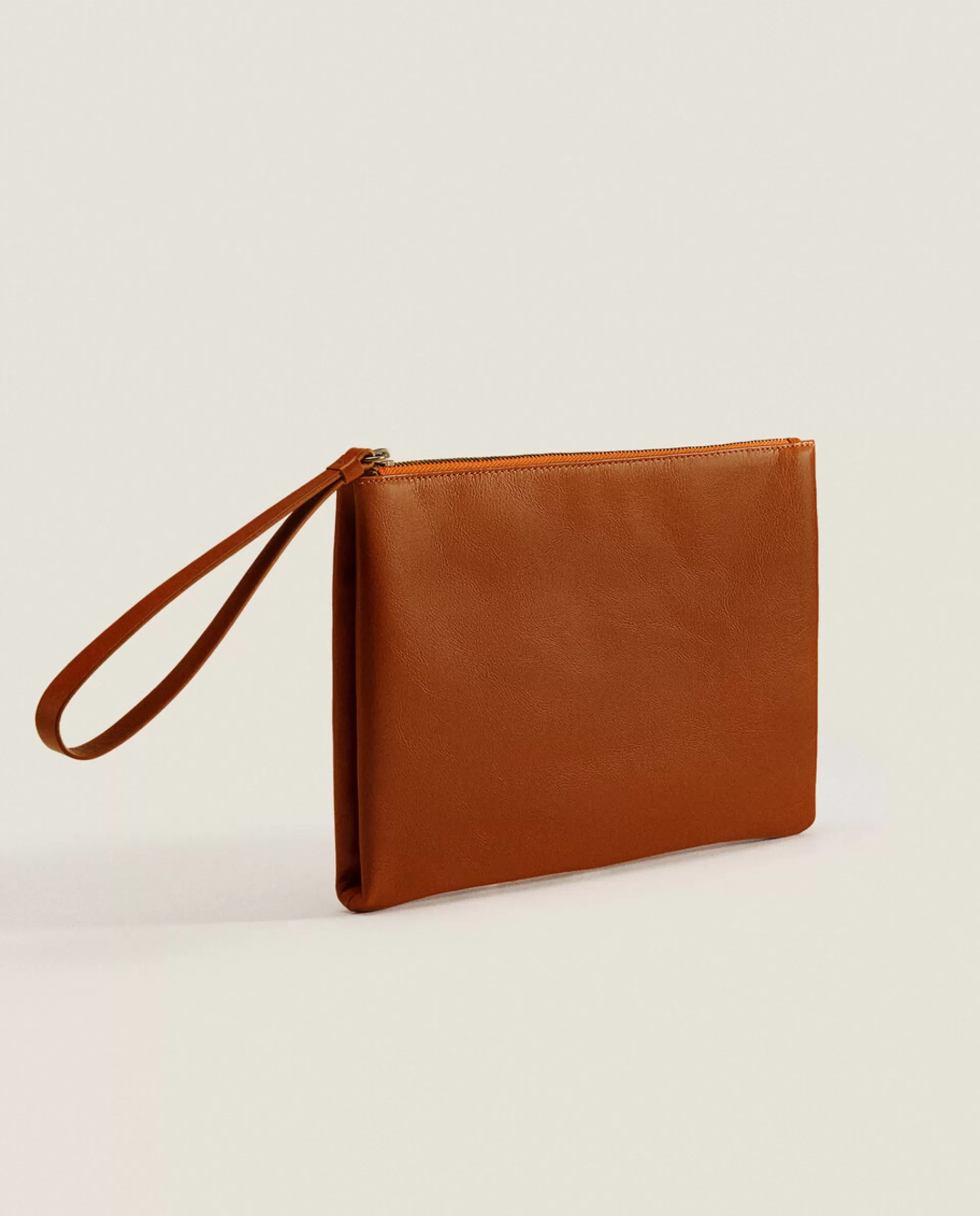 ZARA Home Leather Clutch Bag 1-105 Best