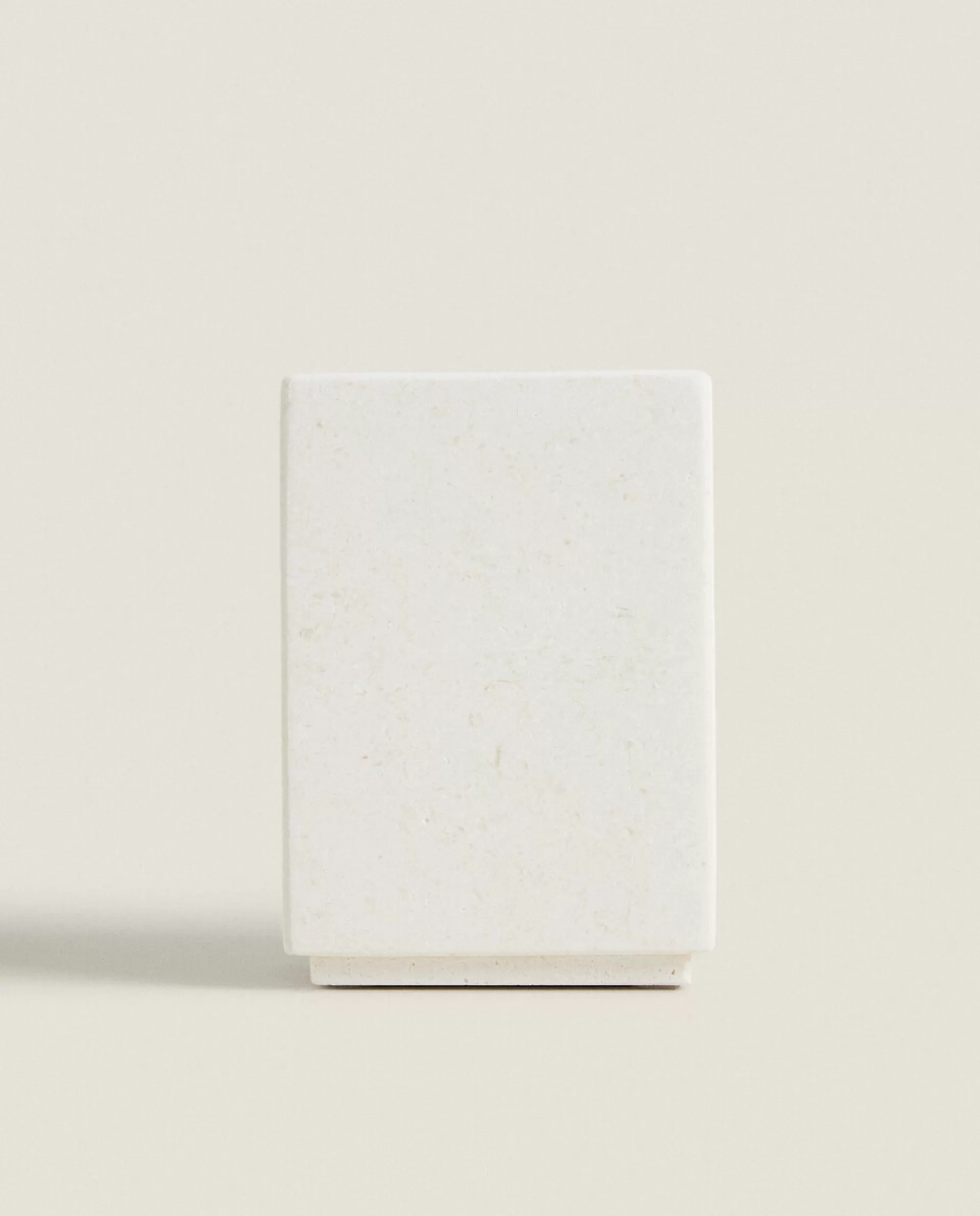 ZARA Home Light Marble Tumbler Oyster White Hot