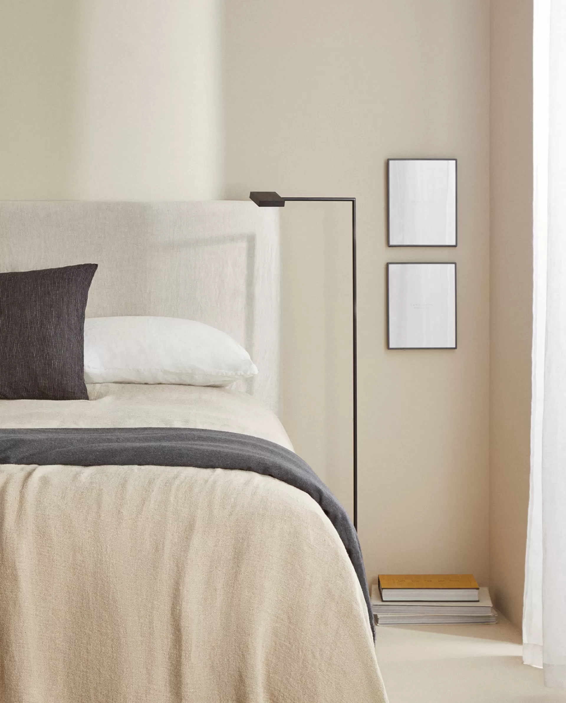 ZARA Home 100% Linen Bedspread (320 Gsm) Natural Colour Best