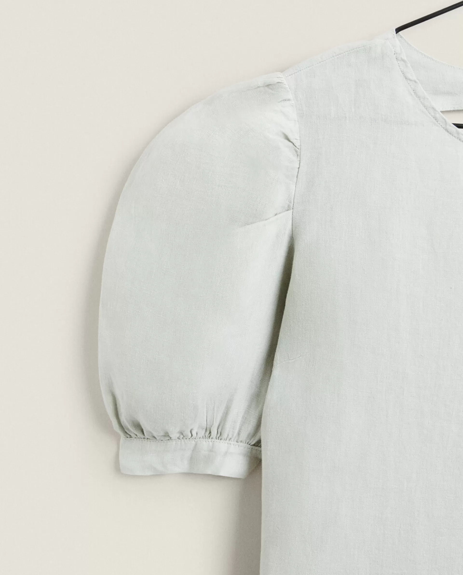 ZARA Home Linen Nightgown Green Hot