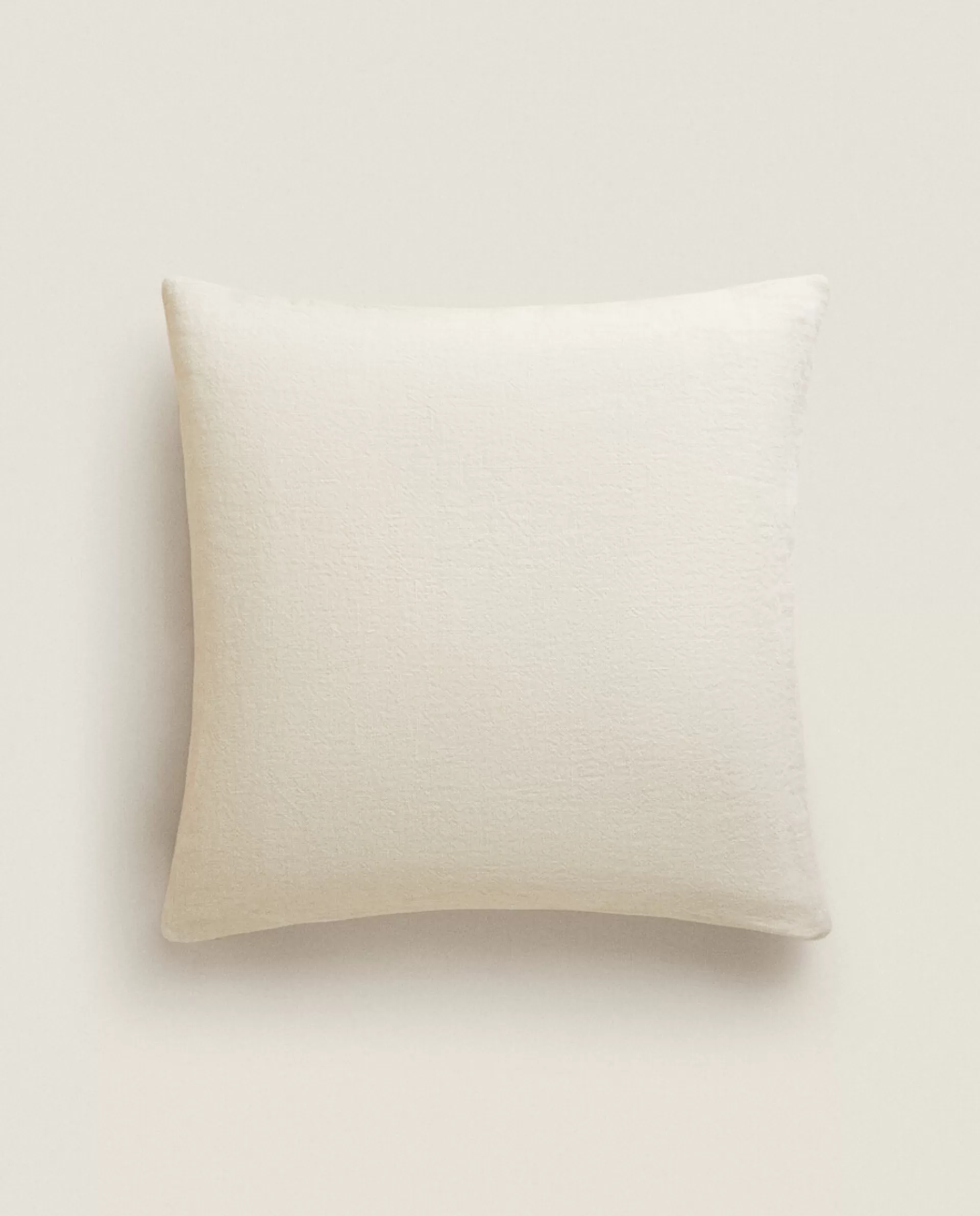 ZARA Home Linen Throw Pillow Cover Sand Best