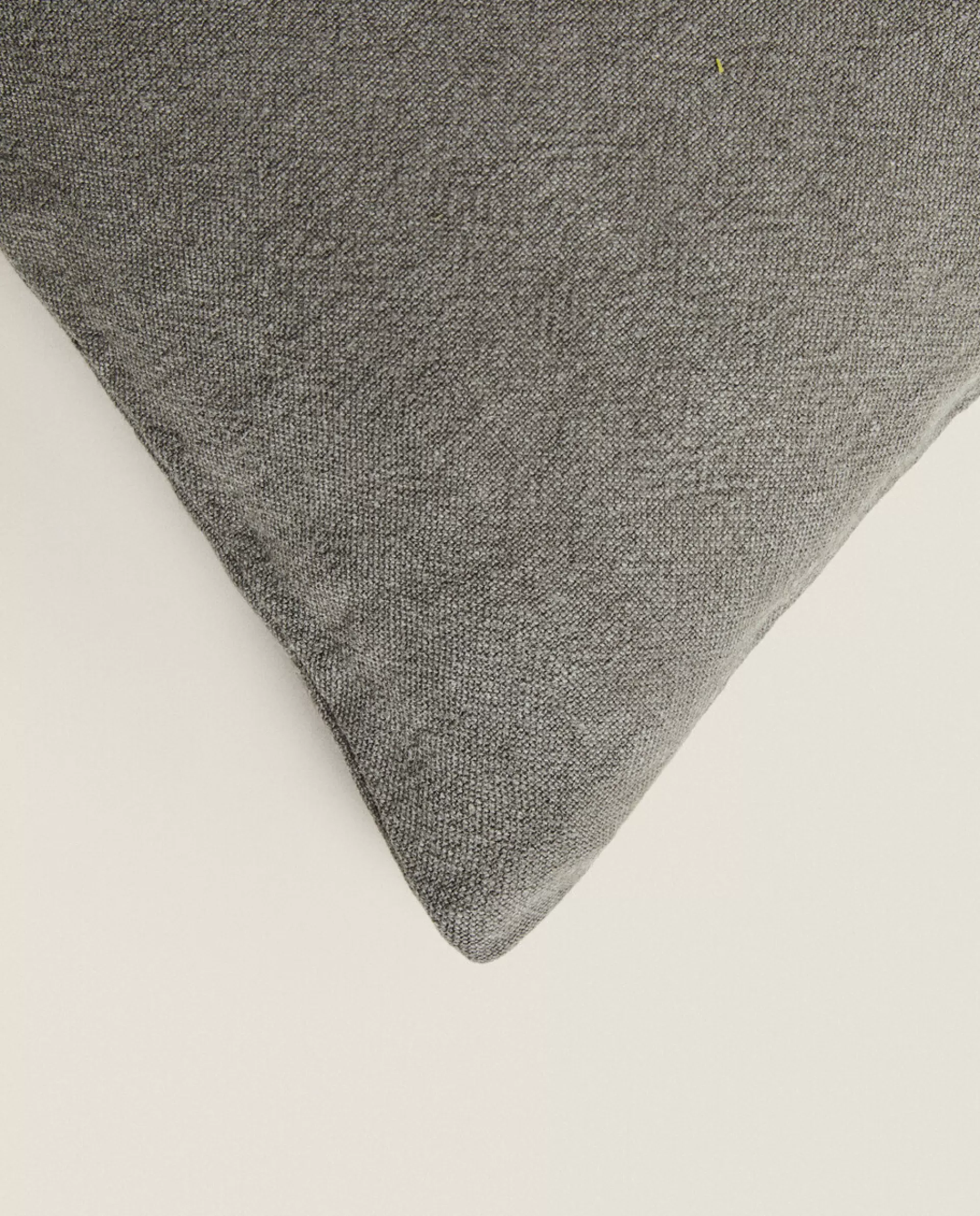 ZARA Home Linen Throw Pillow Cover Grey Hot