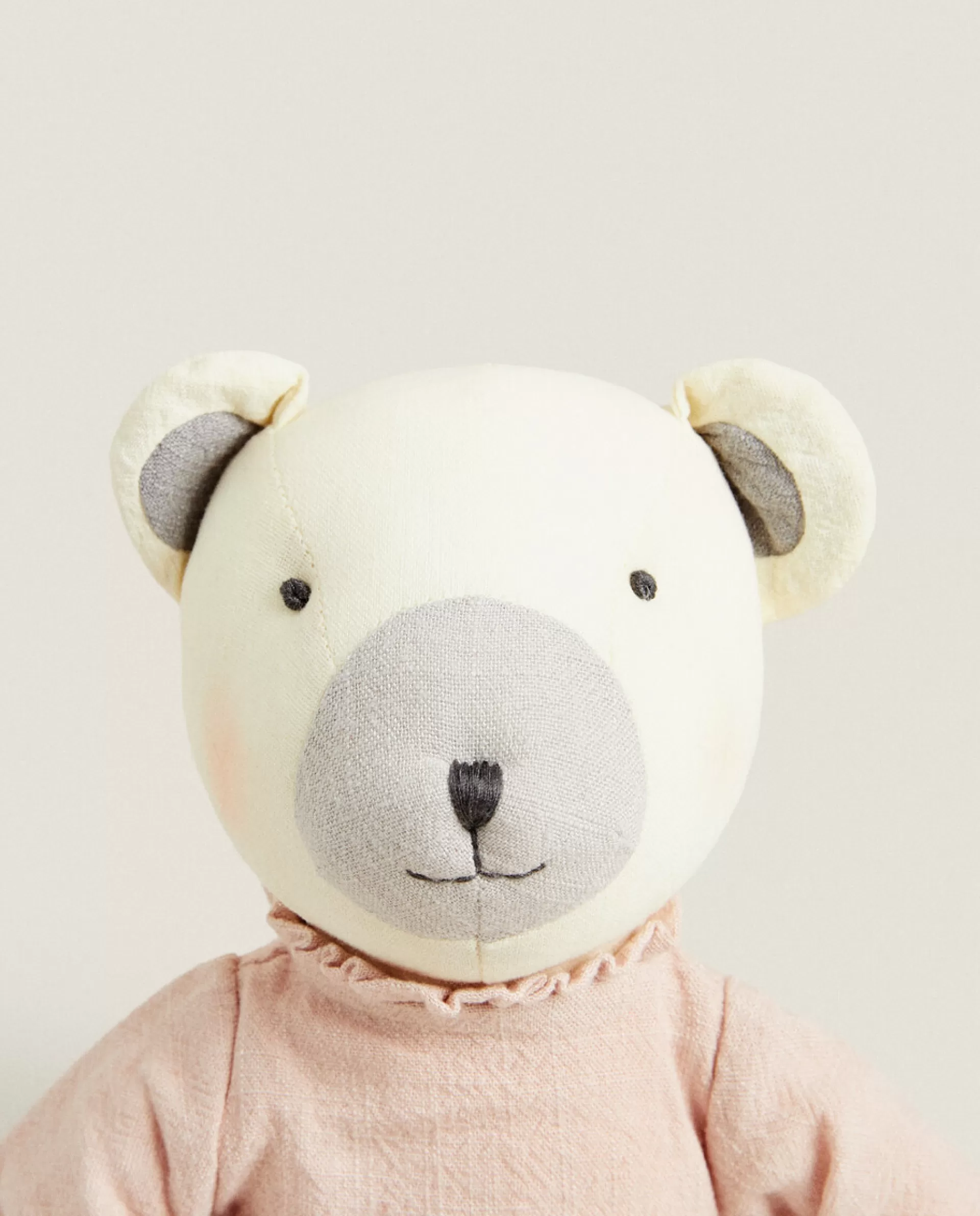 ZARA Home Little Bear Ballet Plush Toy White Best