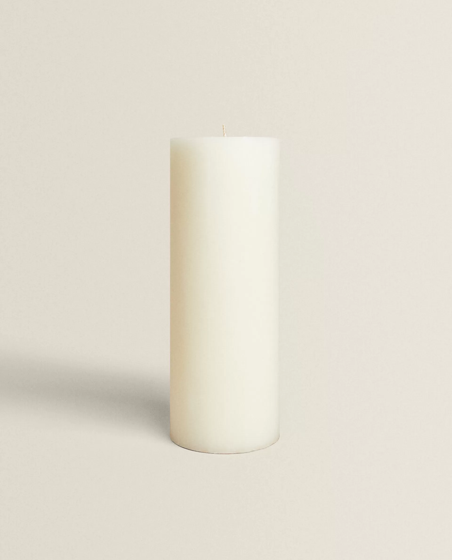 ZARA Home Long Cylinder Candle White Best
