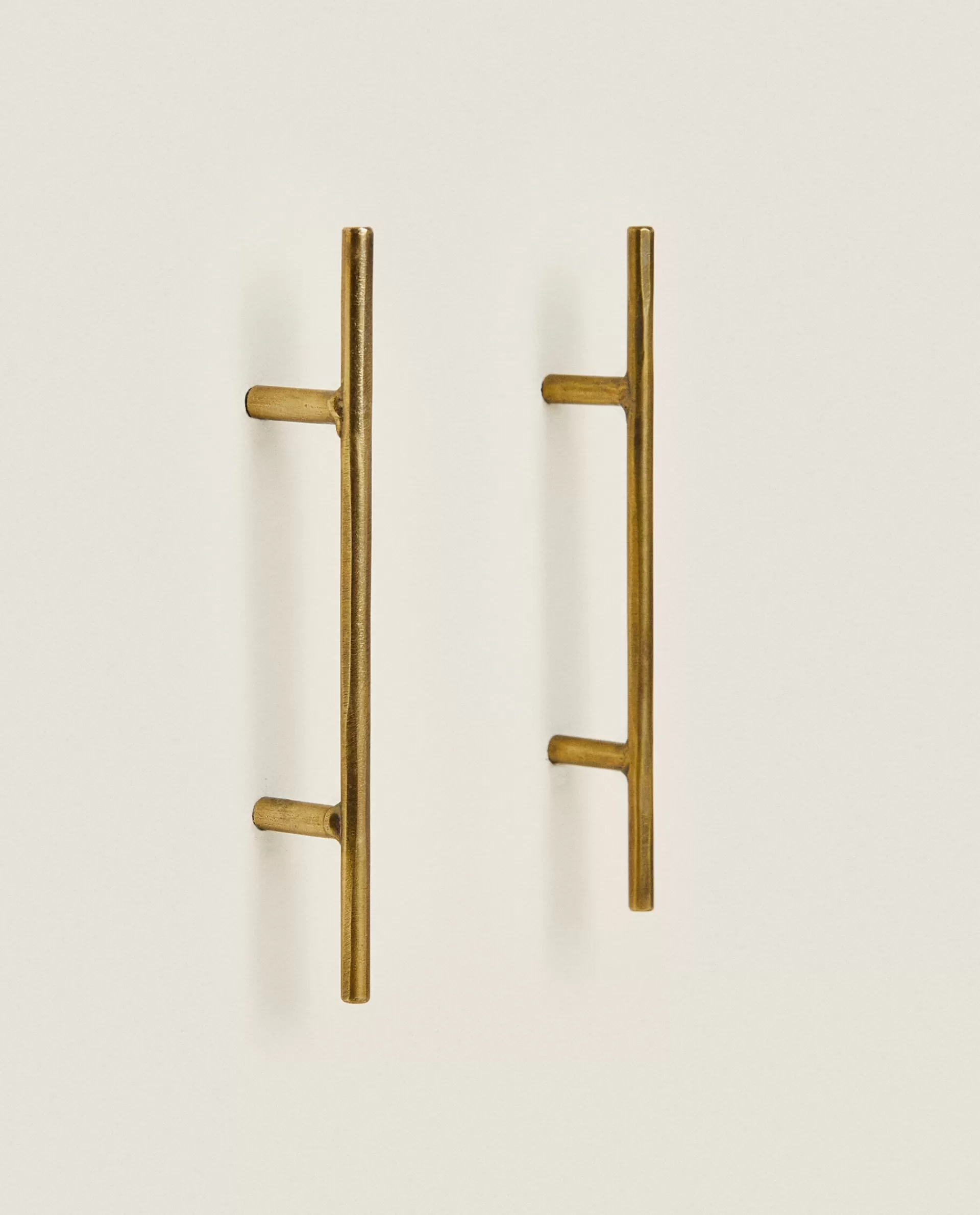 ZARA Home Long Metal Pull Tab (Pack Of 2) Golden Clearance