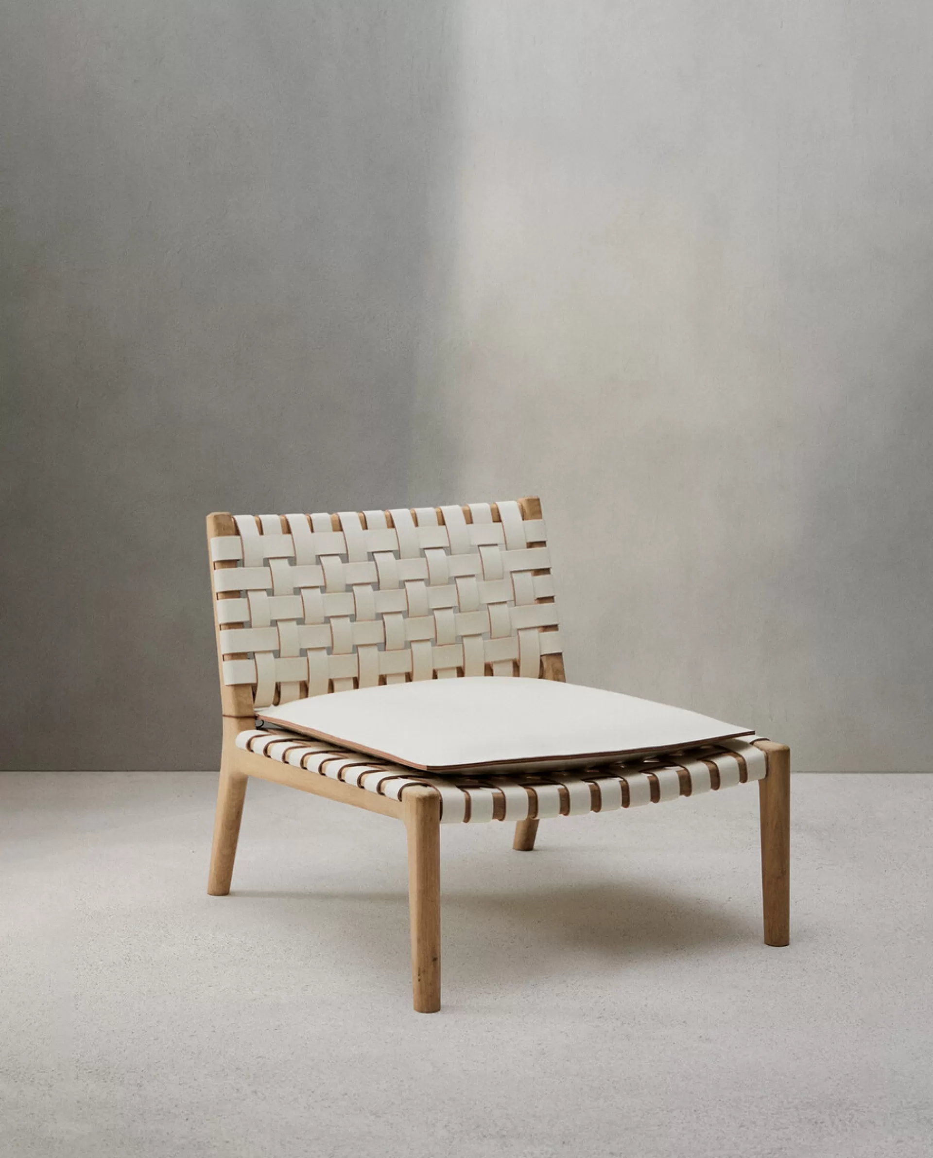 ZARA Home Lounge Chair 01 Cream Outlet