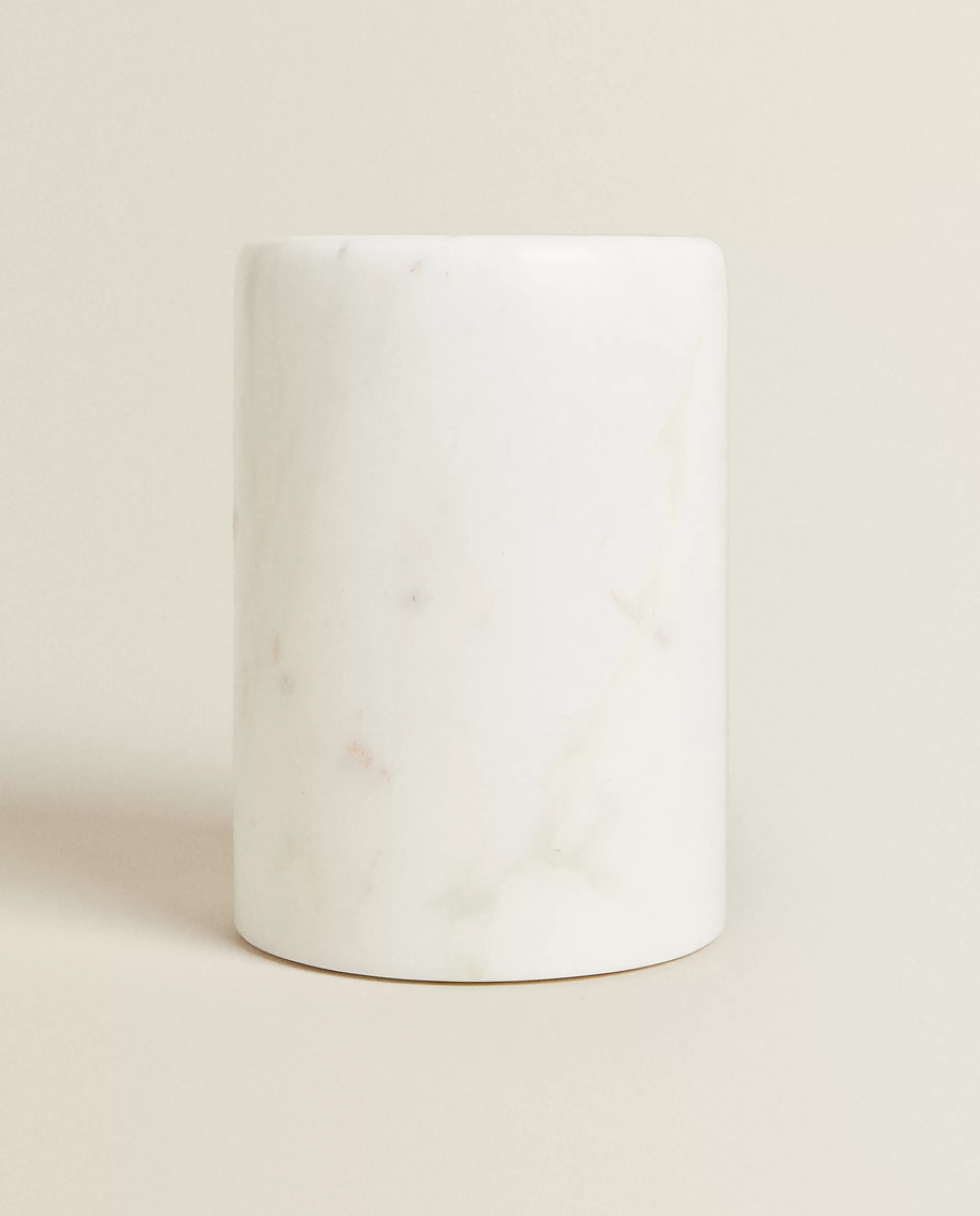 ZARA Home Marble Utensil Jar Yellow Clearance