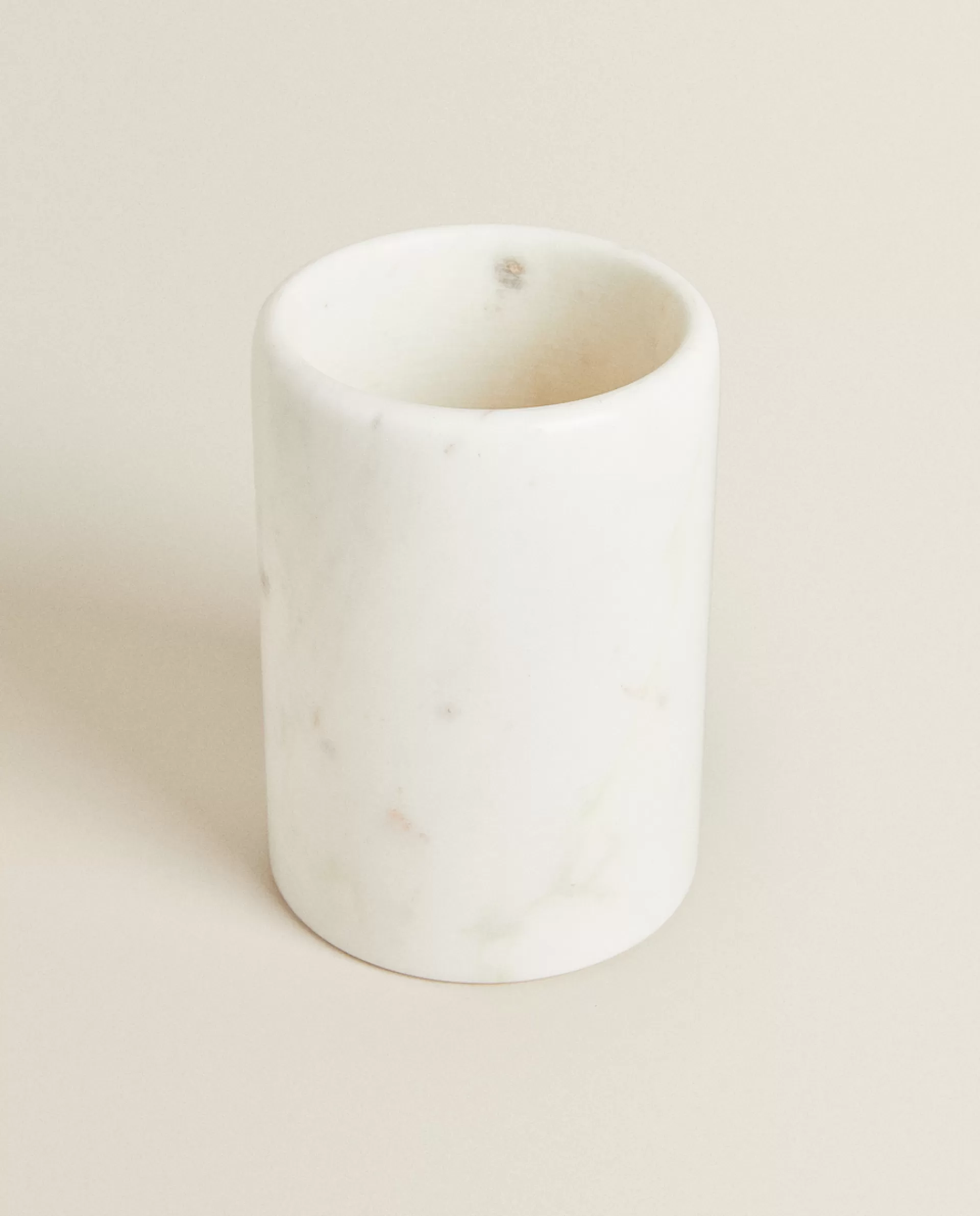 ZARA Home Marble Utensil Jar Yellow Clearance