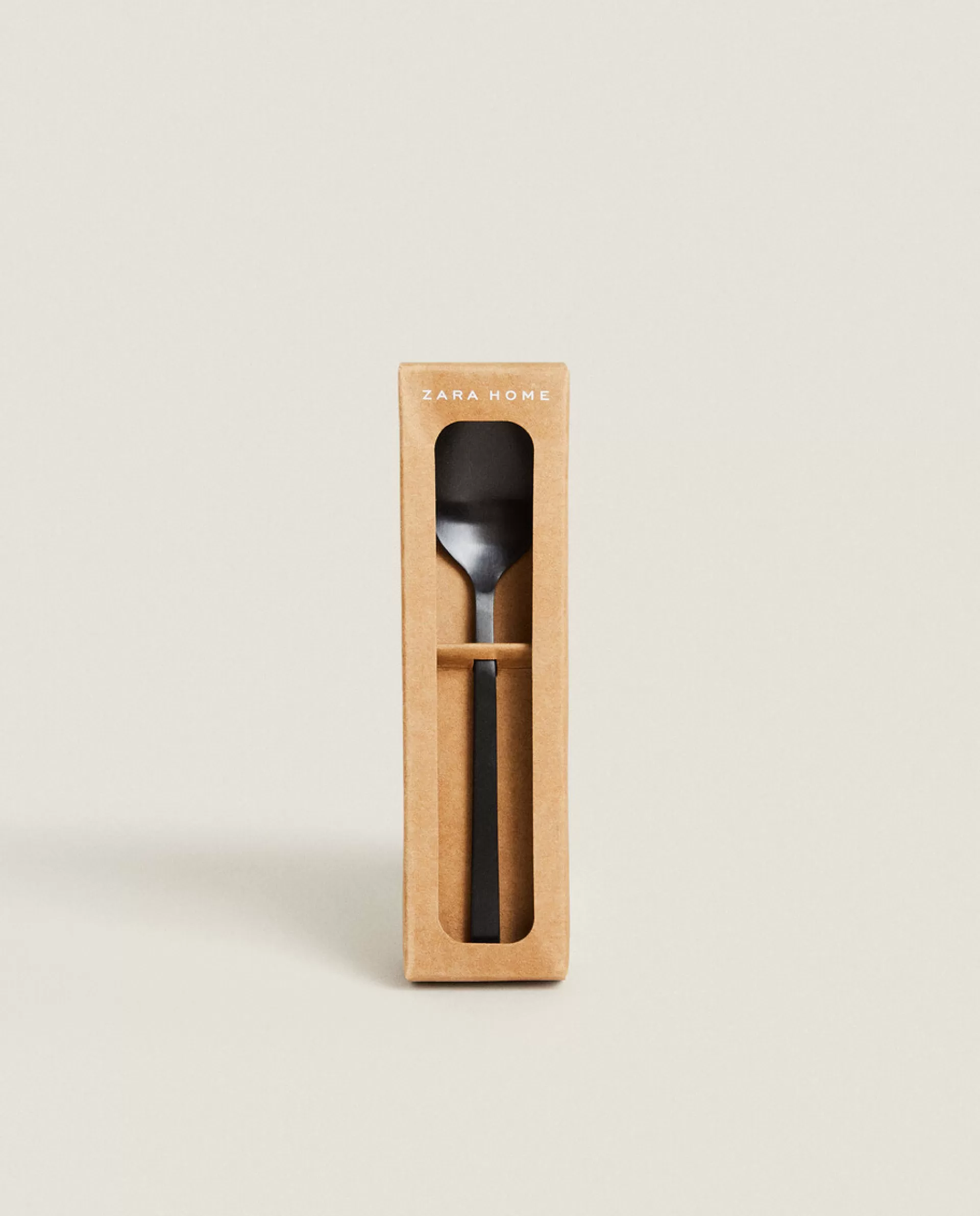 ZARA Home Matte Dessert Spoons (Pack Of 4) Black Online