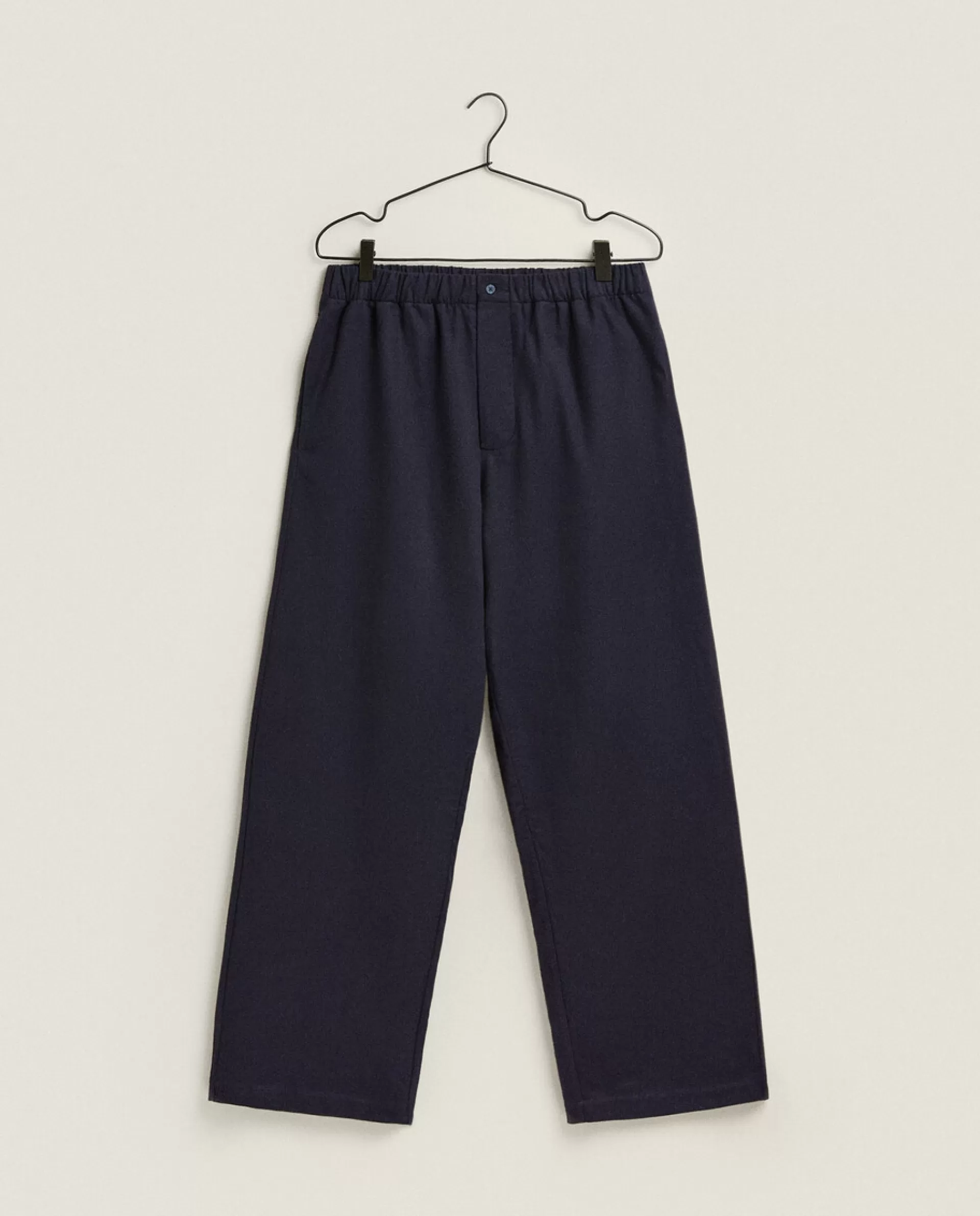 ZARA Home Men'S Twill Pants Navy Store