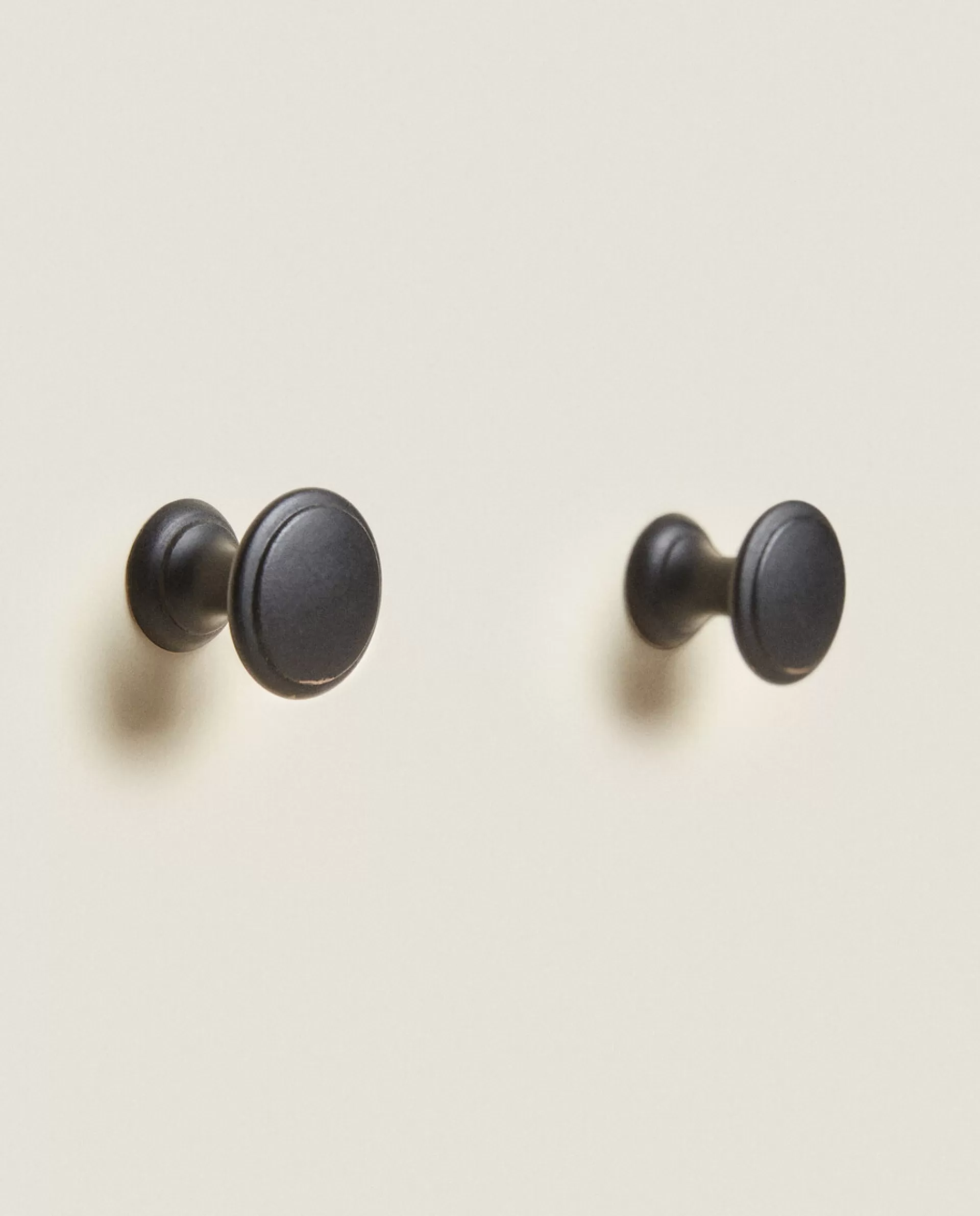 ZARA Home Metal Door Knob (Pack Of 2) Black Fashion