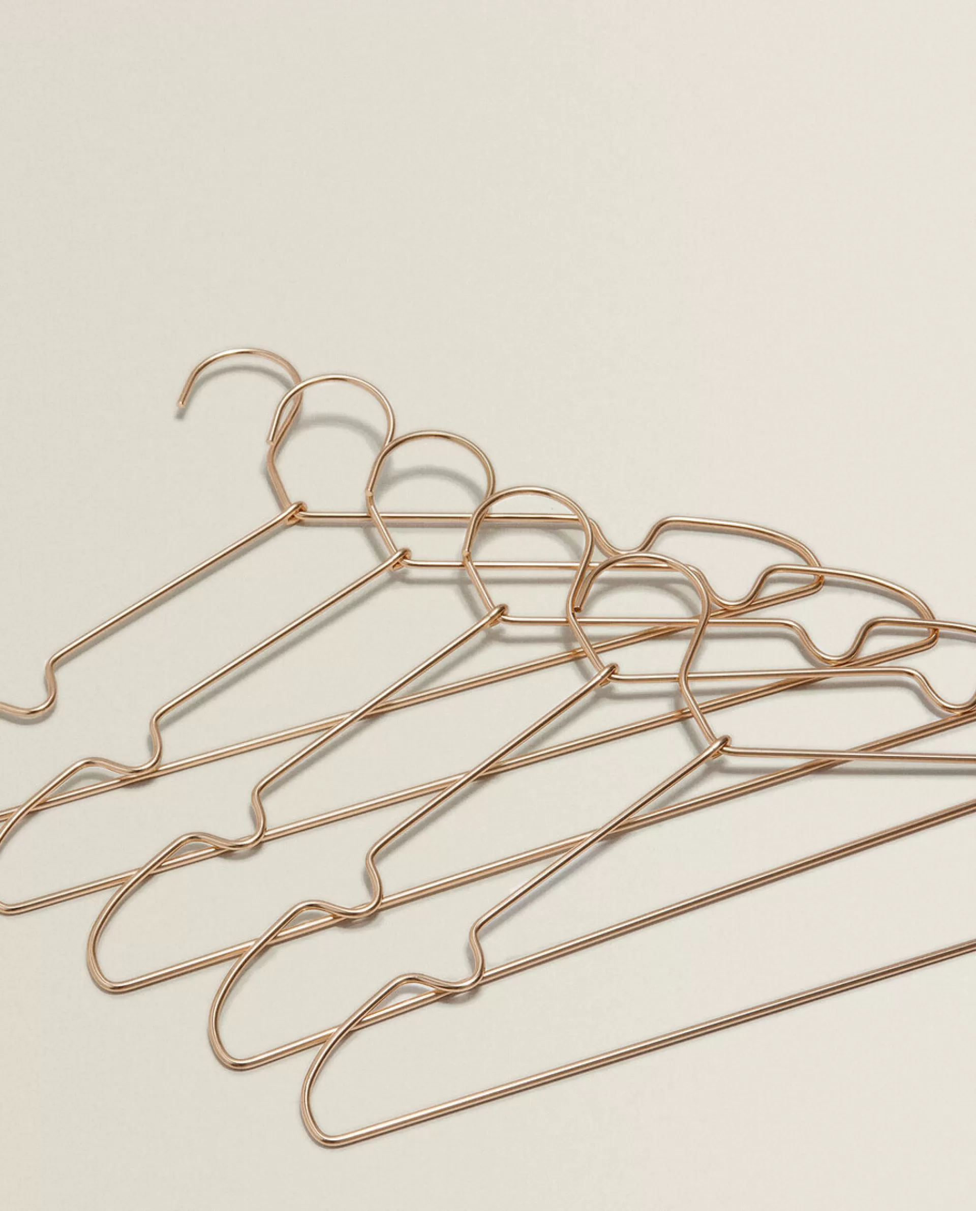 ZARA Home Metal Hanger (Set Of 5) Golden Outlet