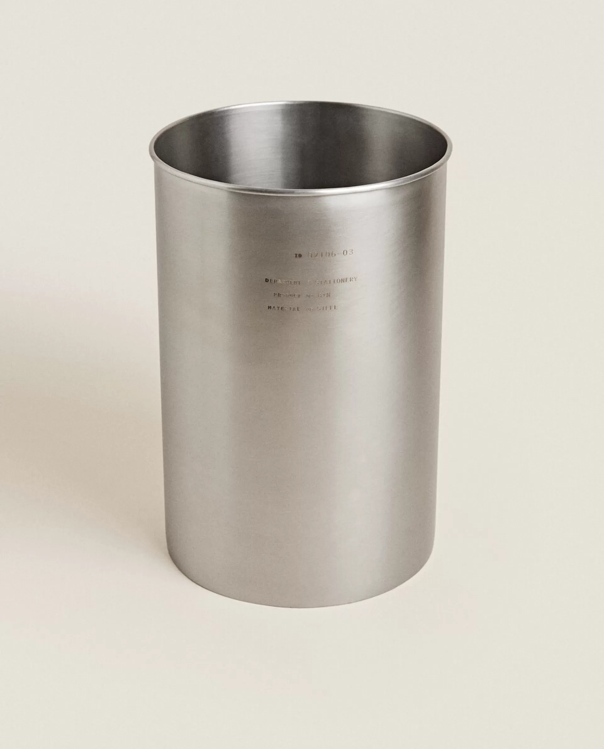 ZARA Home Metal Wastepaper Basket 4-851 Sale