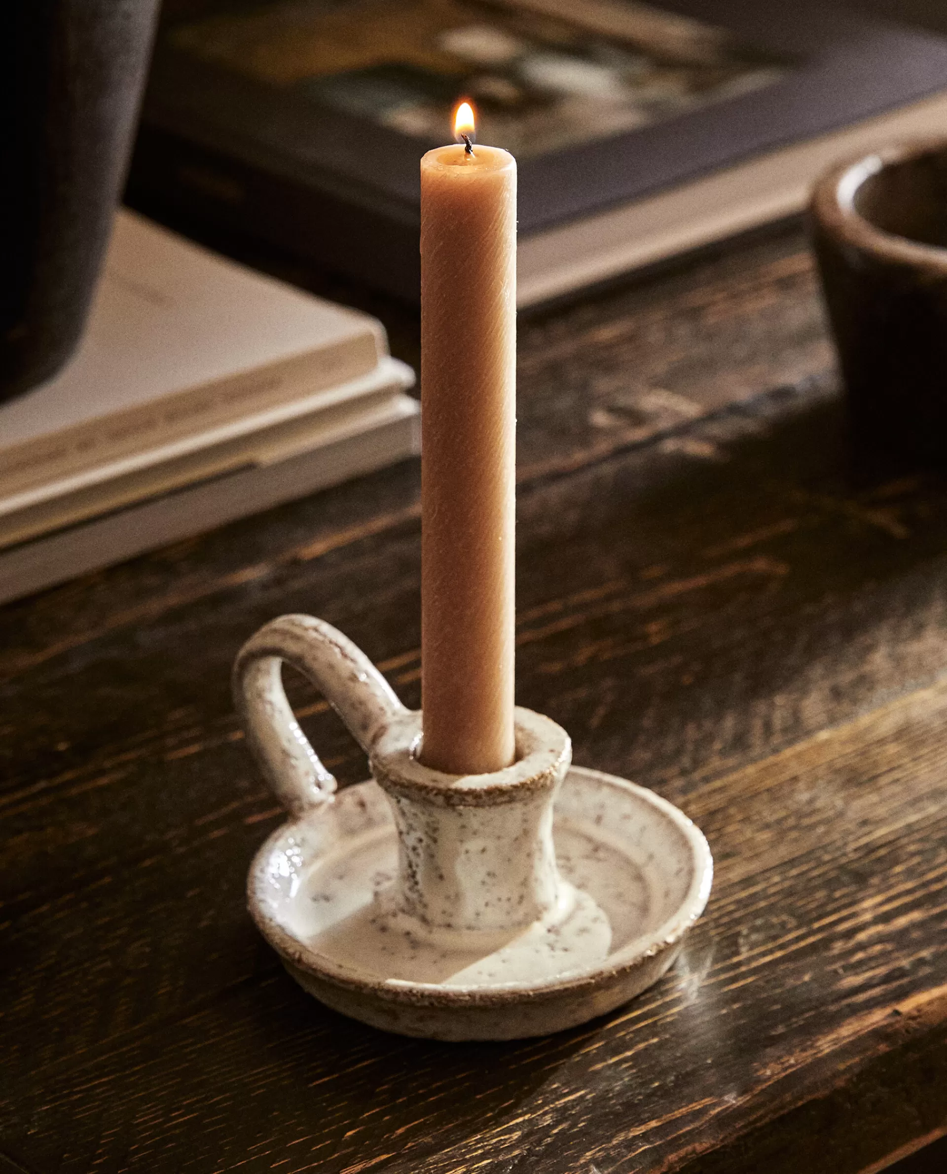 mini_clay_candlestick_2-3.webp ZARA Home Mini Clay Candlestick Grey Flash Sale