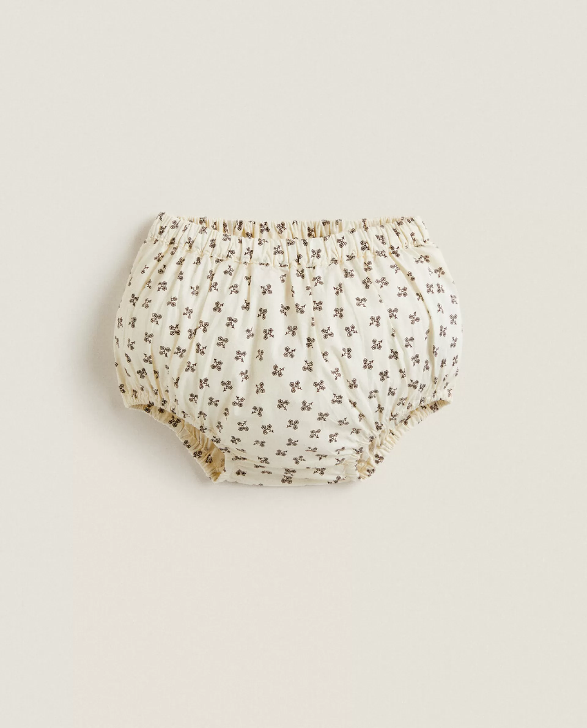ZARA Home Mini Flower Baby Bloomers Brown Outlet