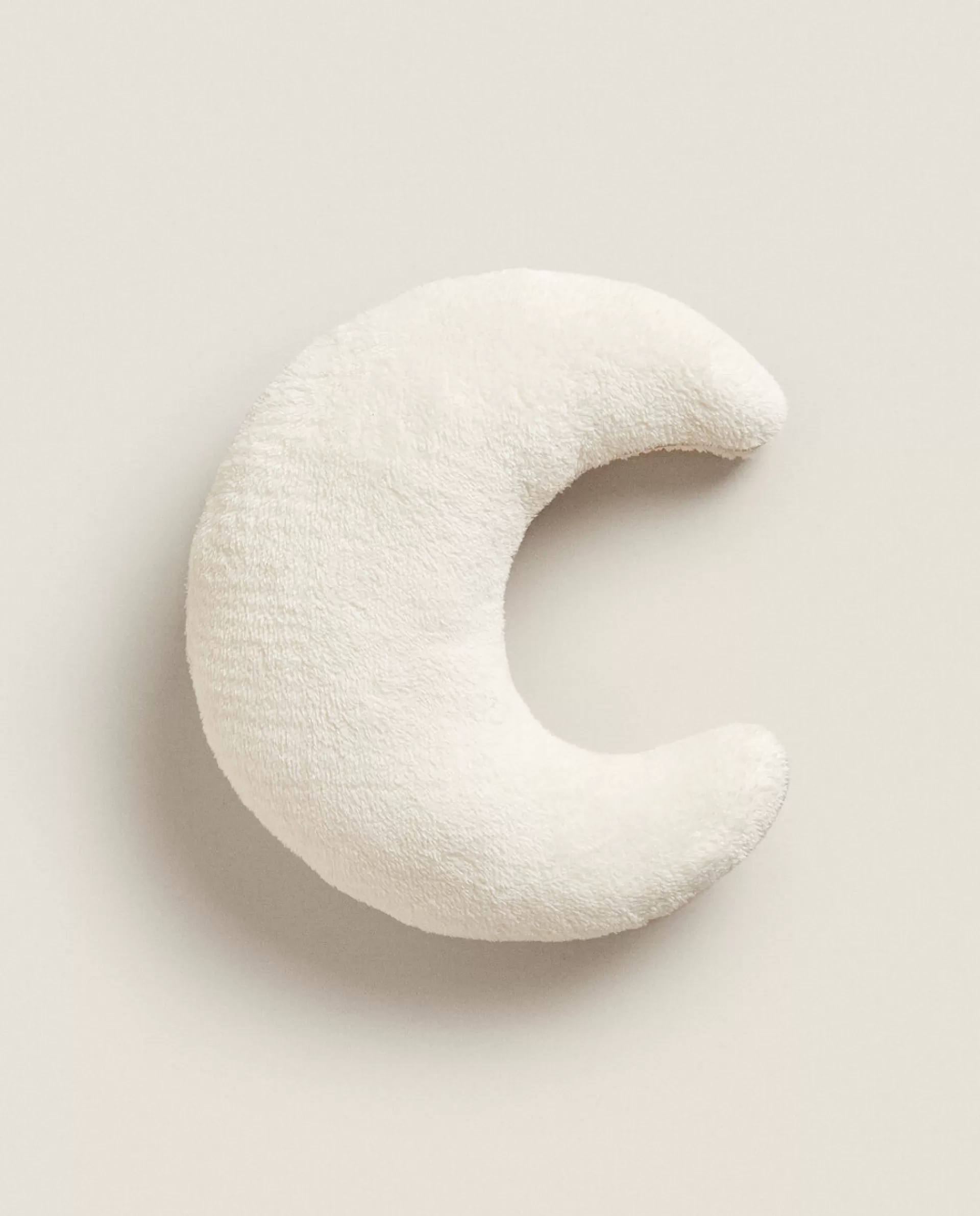ZARA Home Moon-Shaped Throw Pillow Vanilla Hot