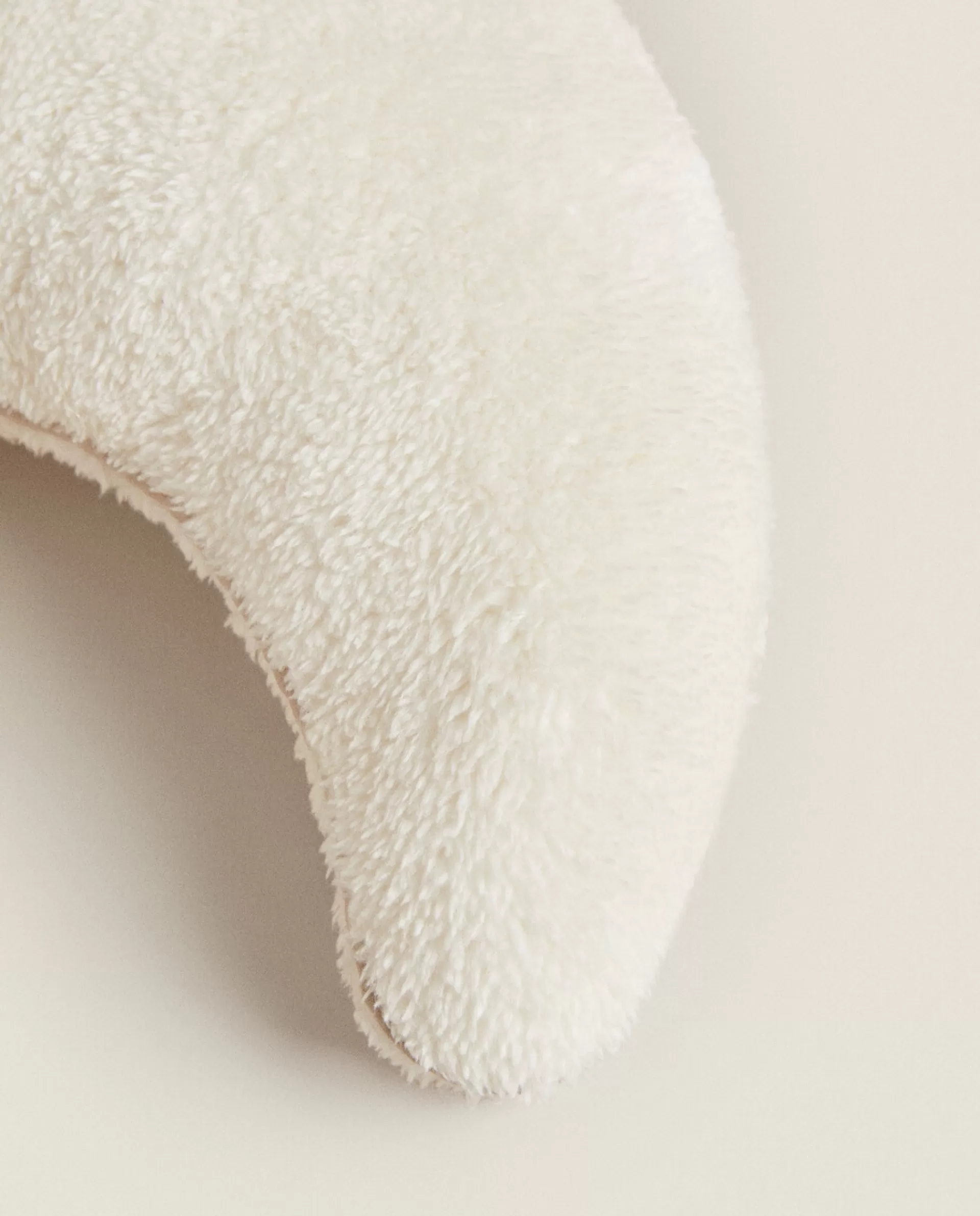 ZARA Home Moon-Shaped Throw Pillow Vanilla Hot