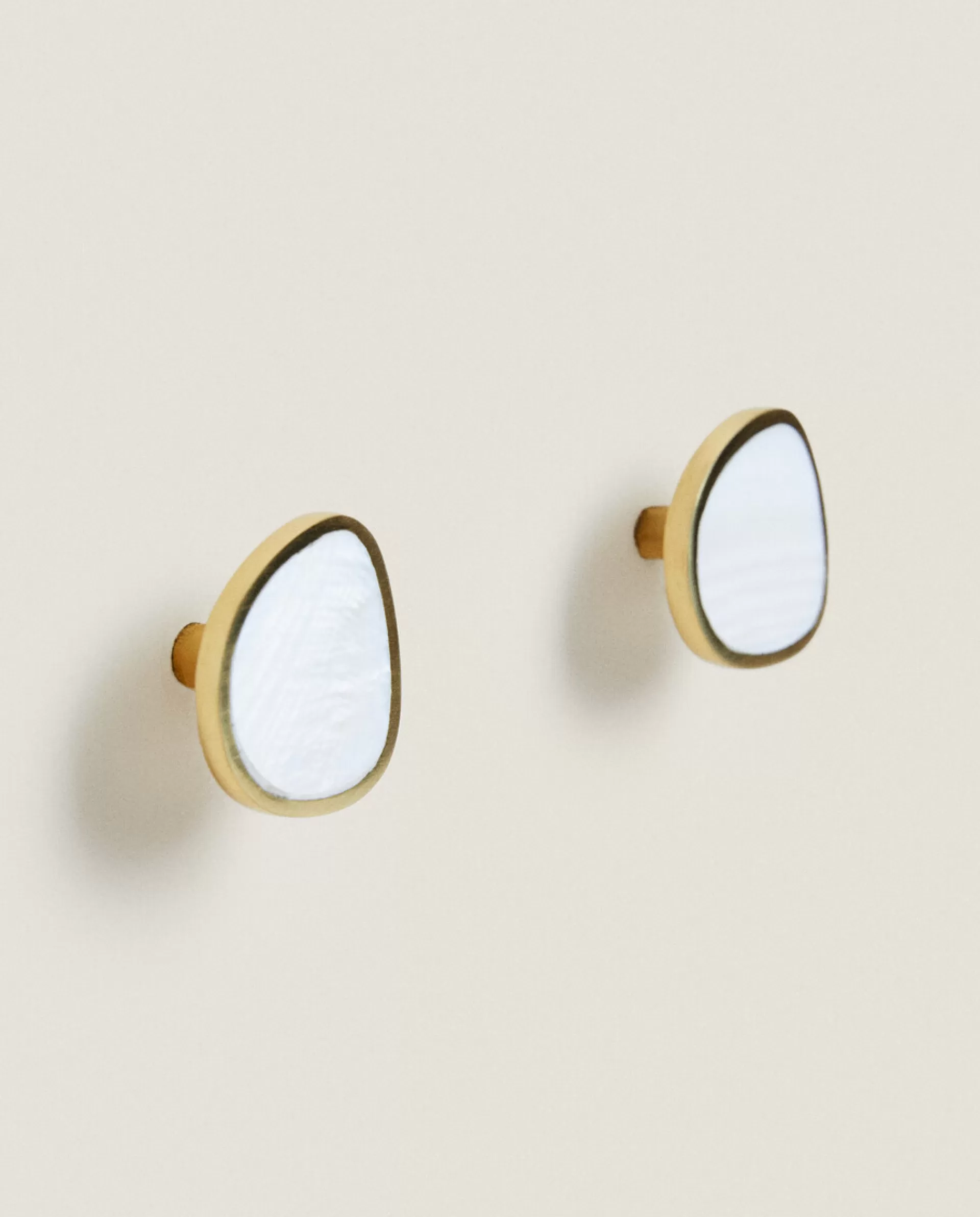 ZARA Home Mother-Of-Pearl Effect Door Knob (Pack Of 2) White Cheap